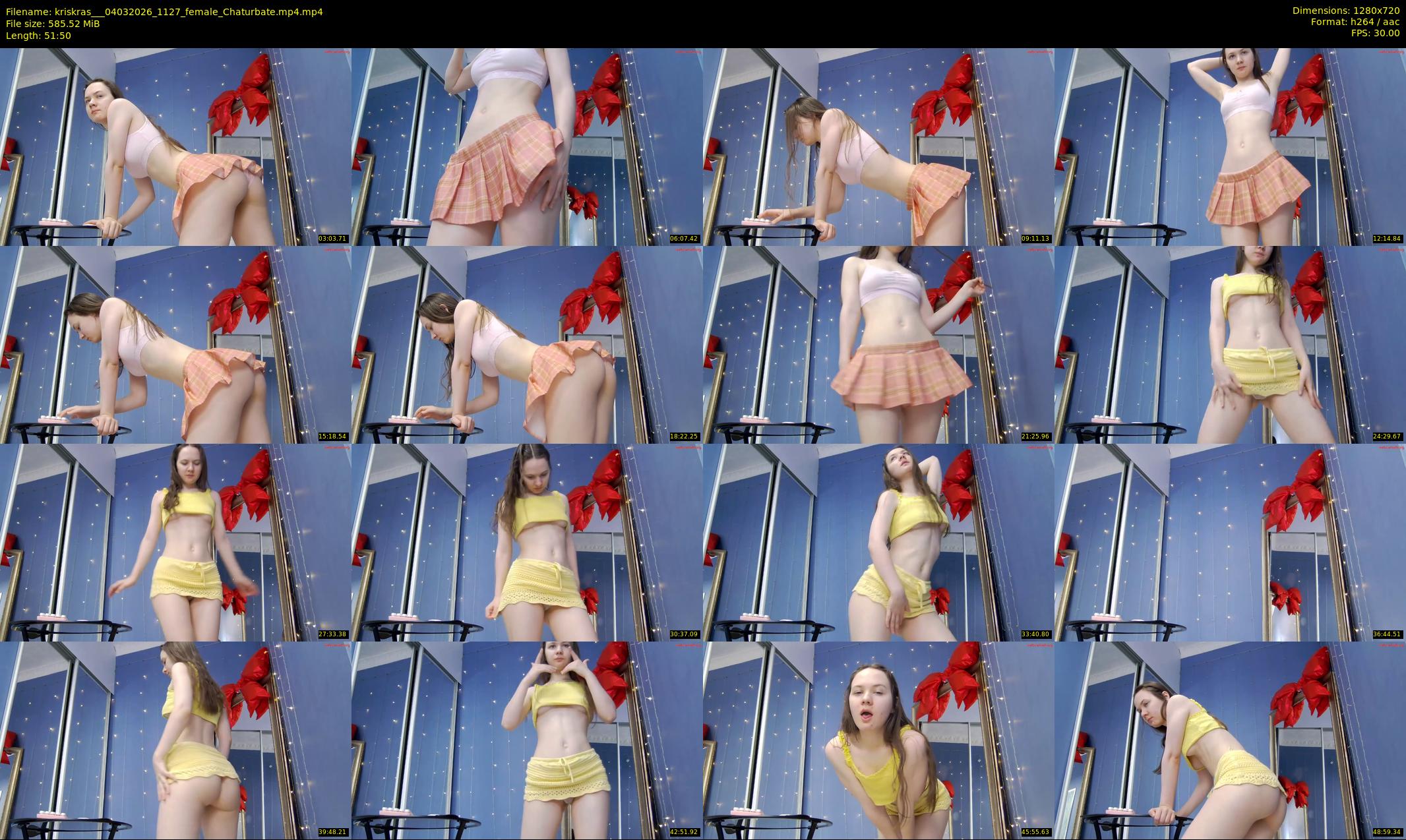 kriskras__ — 52 minute Chaturbate female cam show recording, 720p, Mar 4, 2026