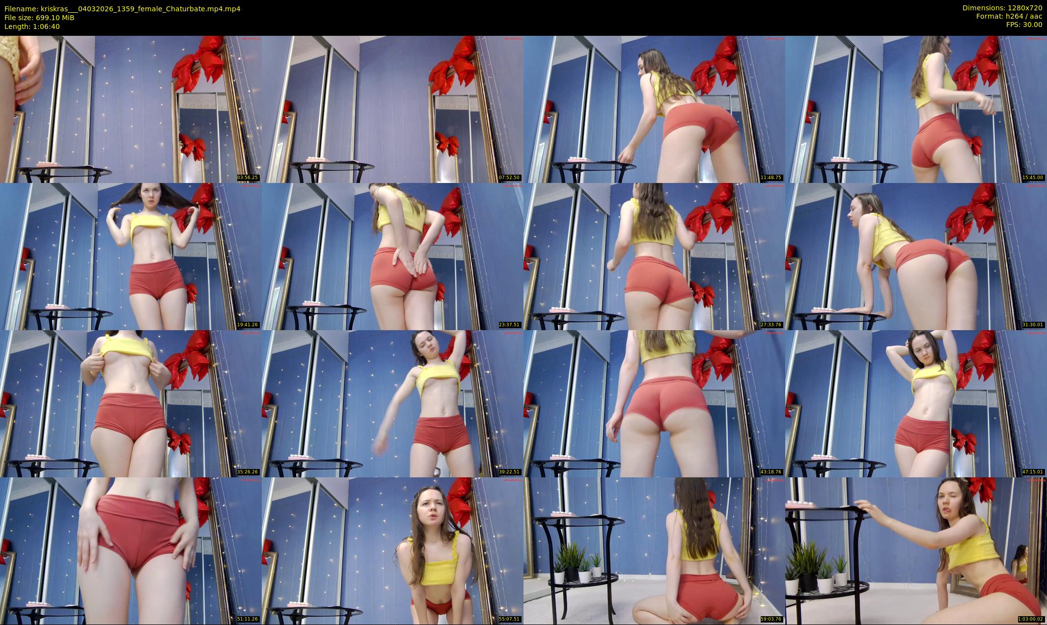kriskras__ — 67 minute Chaturbate female cam show recording, 720p, Mar 4, 2026