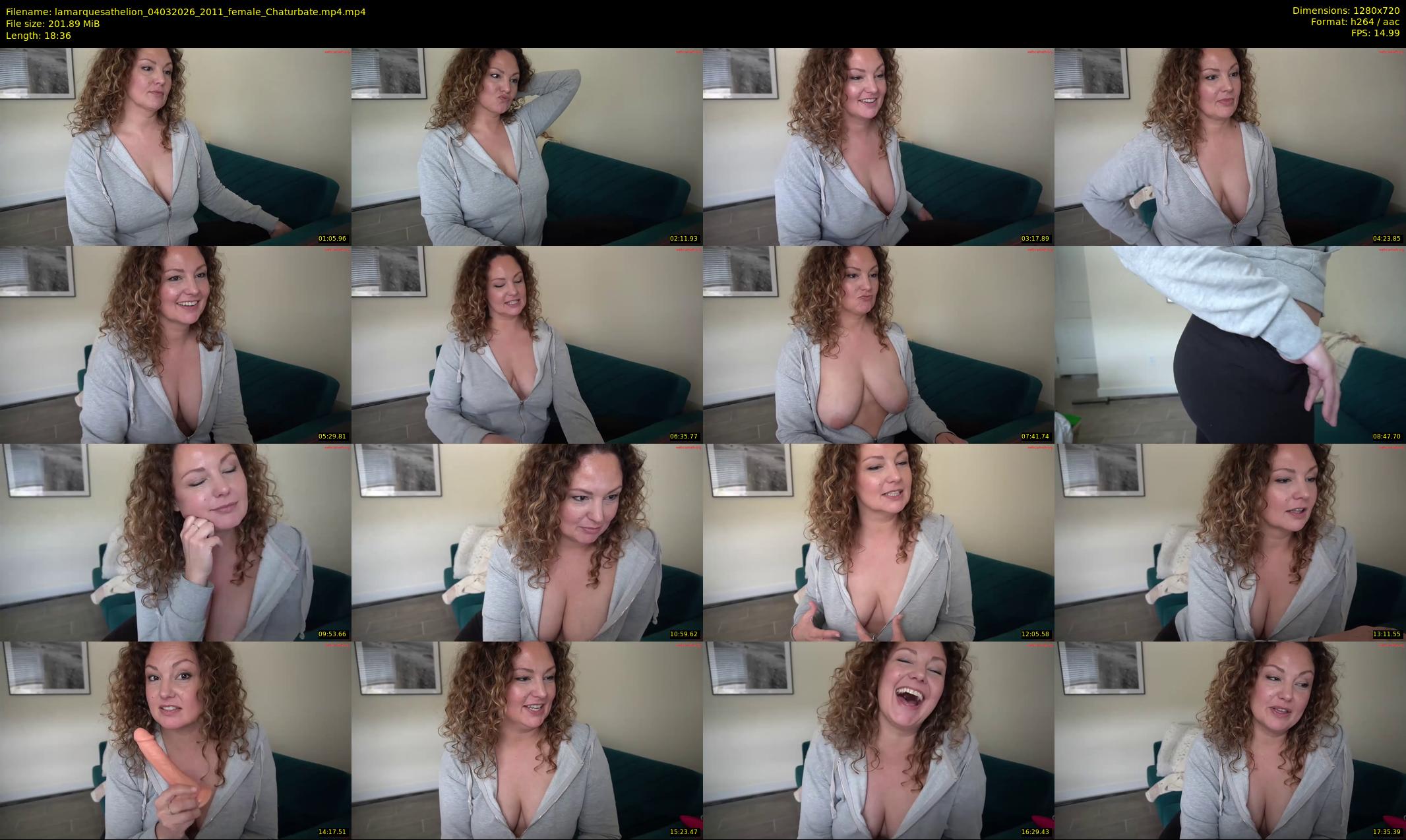 lamarquesathelion — 19 minute Chaturbate female cam show recording, 720p, Mar 4, 2026