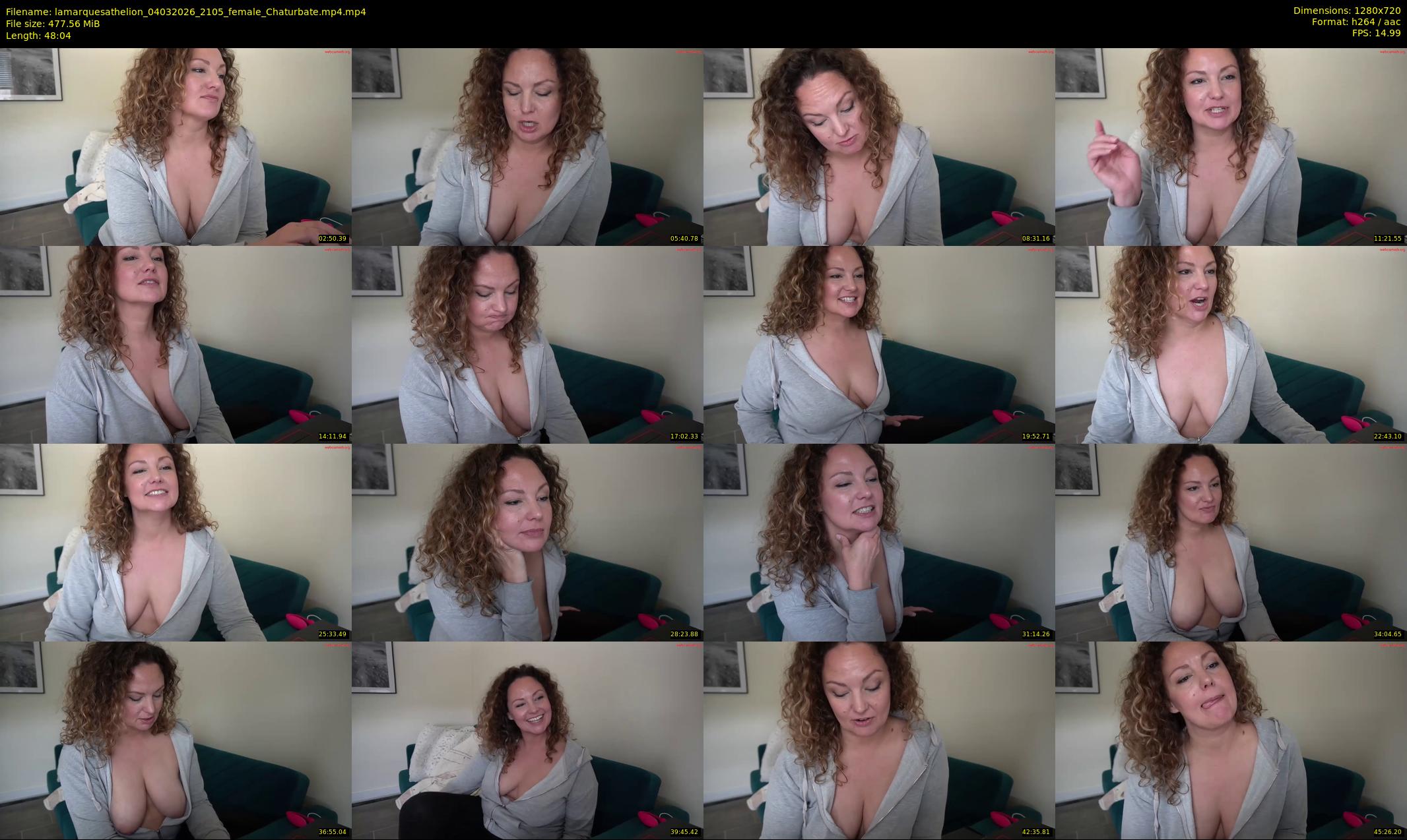 lamarquesathelion — 49 minute Chaturbate female cam show recording, 720p, Mar 4, 2026