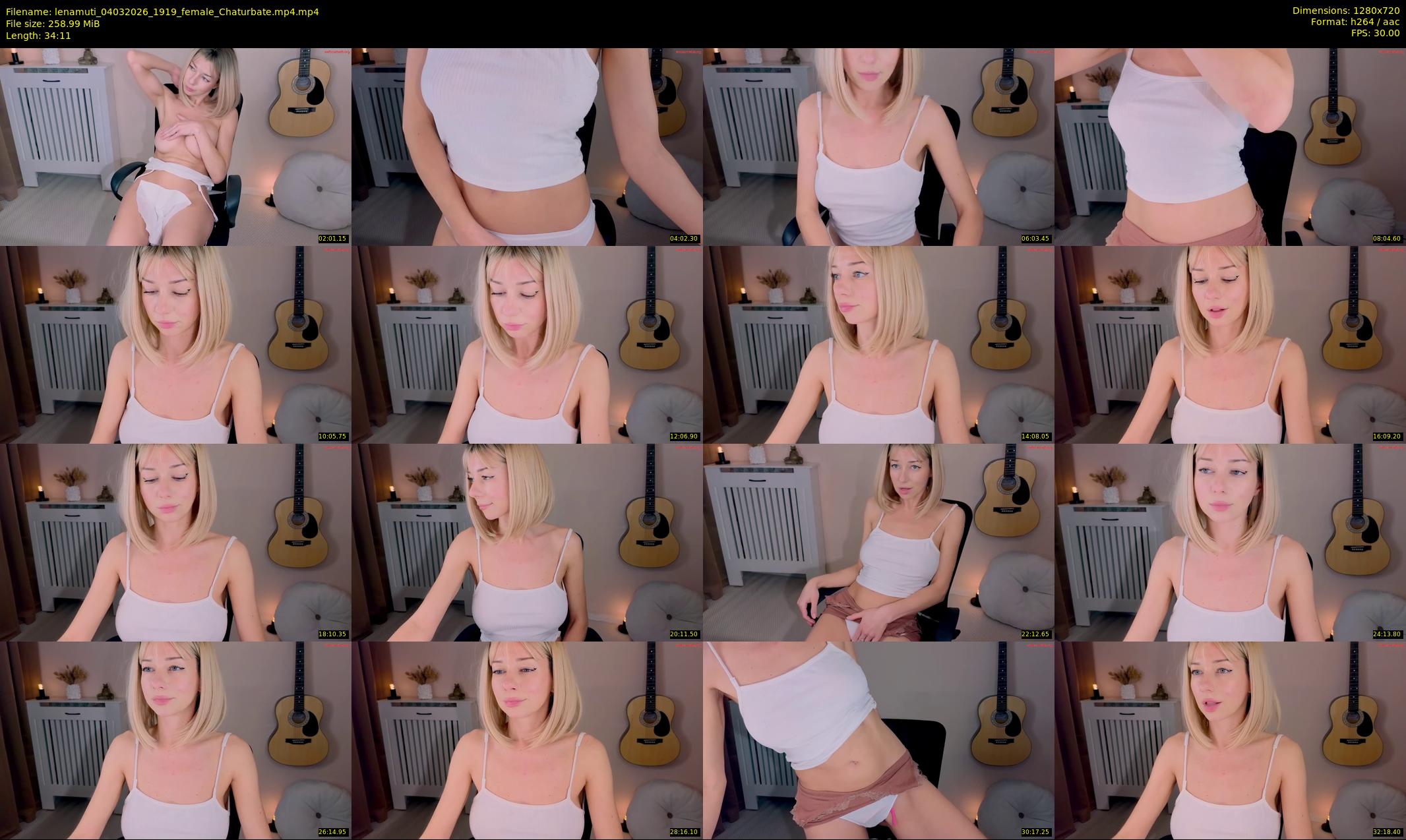 lenamuti — 35 minute Chaturbate female cam show recording, 720p, Mar 4, 2026