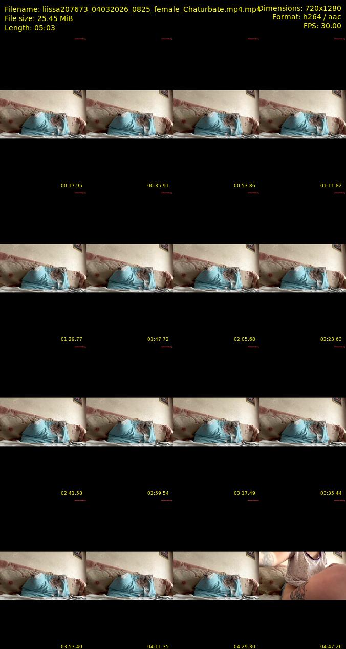 liissa207673 — 6 minute Chaturbate female cam show recording, 1080p, Mar 4, 2026