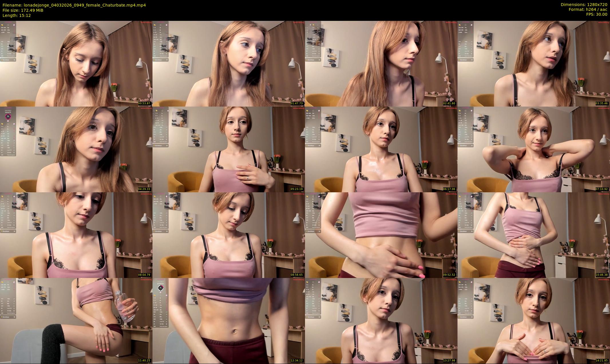 lonadejonge — 16 minute Chaturbate female cam show recording, 720p, Mar 4, 2026
