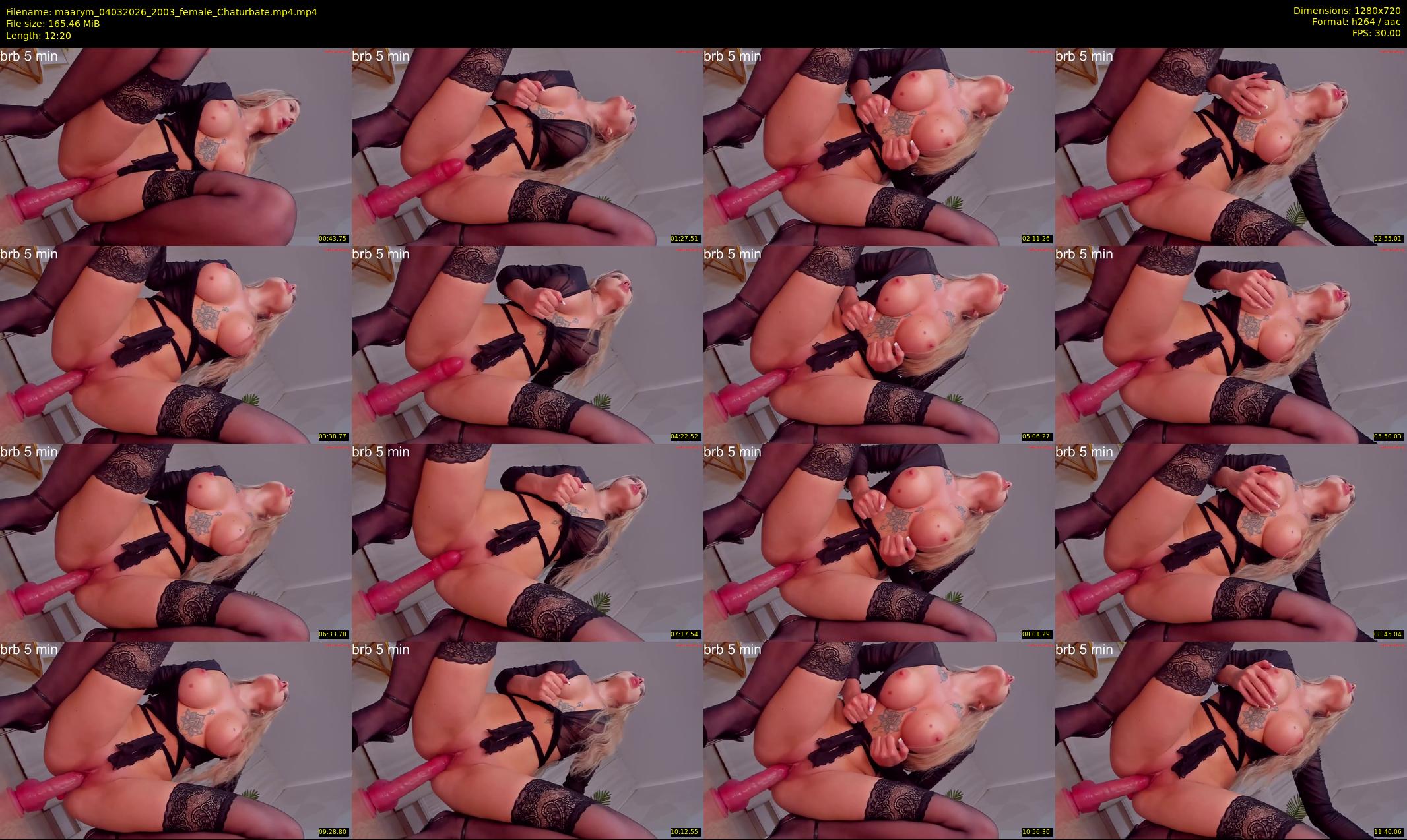 maarym — 13 minute Chaturbate couple cam show recording, 720p, Mar 4, 2026