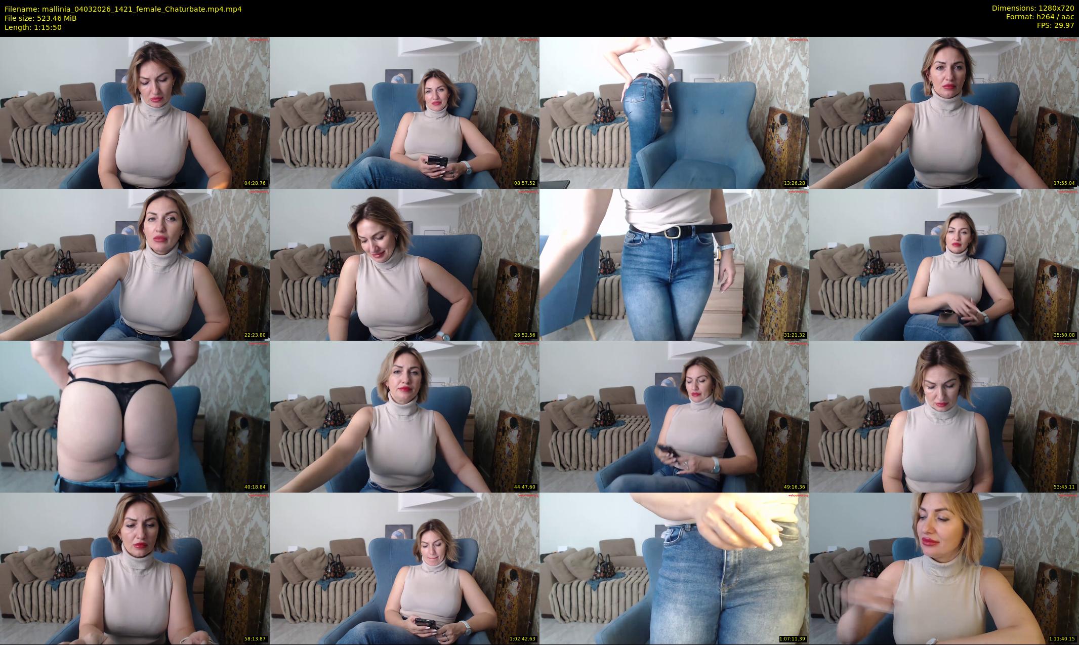 mallinia — 76 minute Chaturbate female cam show recording, 720p, Mar 4, 2026