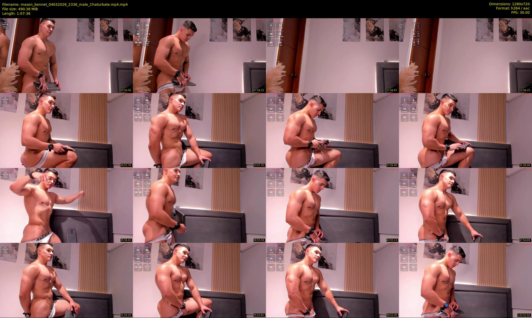 mason_bennet — 68 minute Chaturbate male cam show recording, 720p, Mar 4, 2026