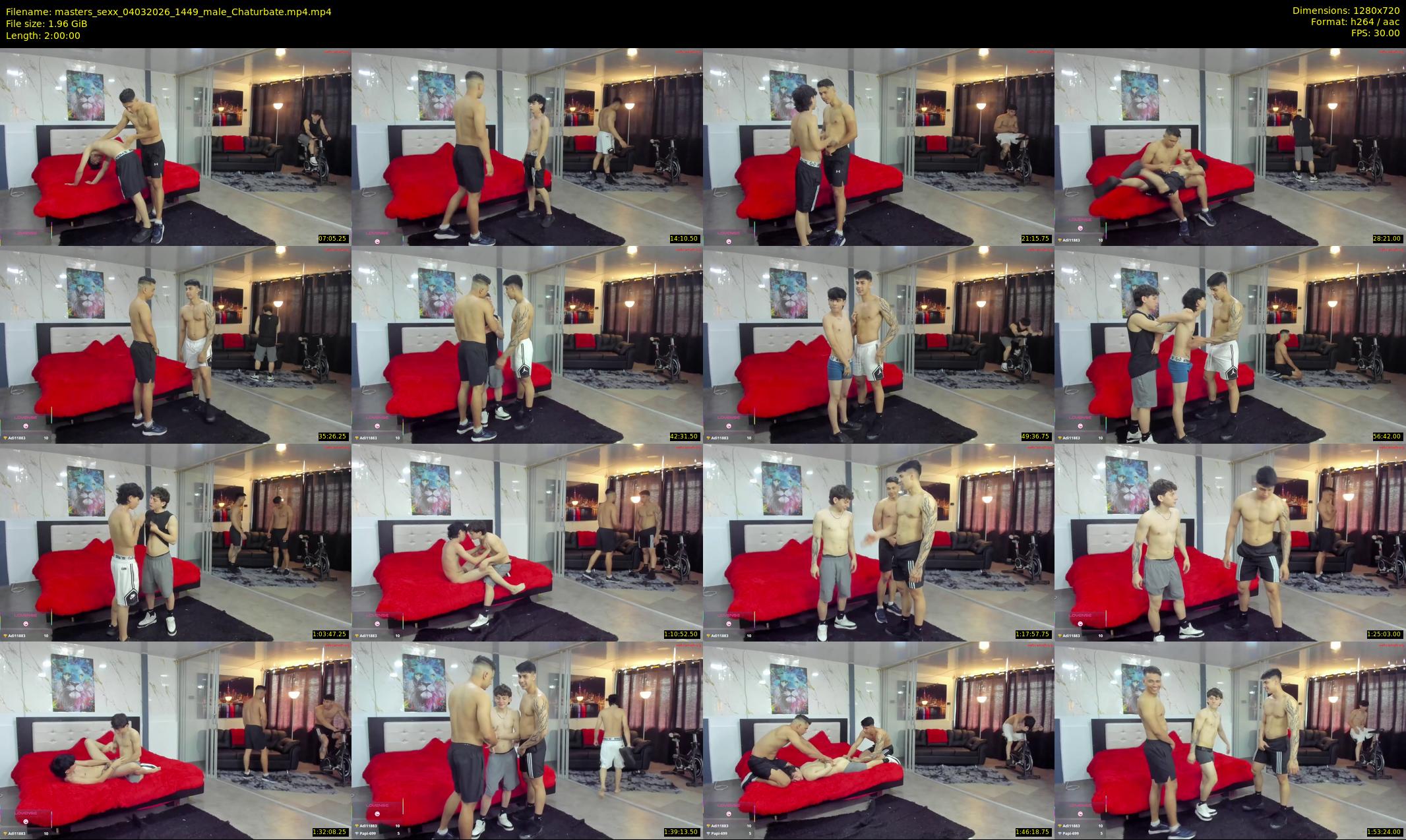 masters_sexx — 120 minute Chaturbate male cam show recording, 720p, Mar 4, 2026