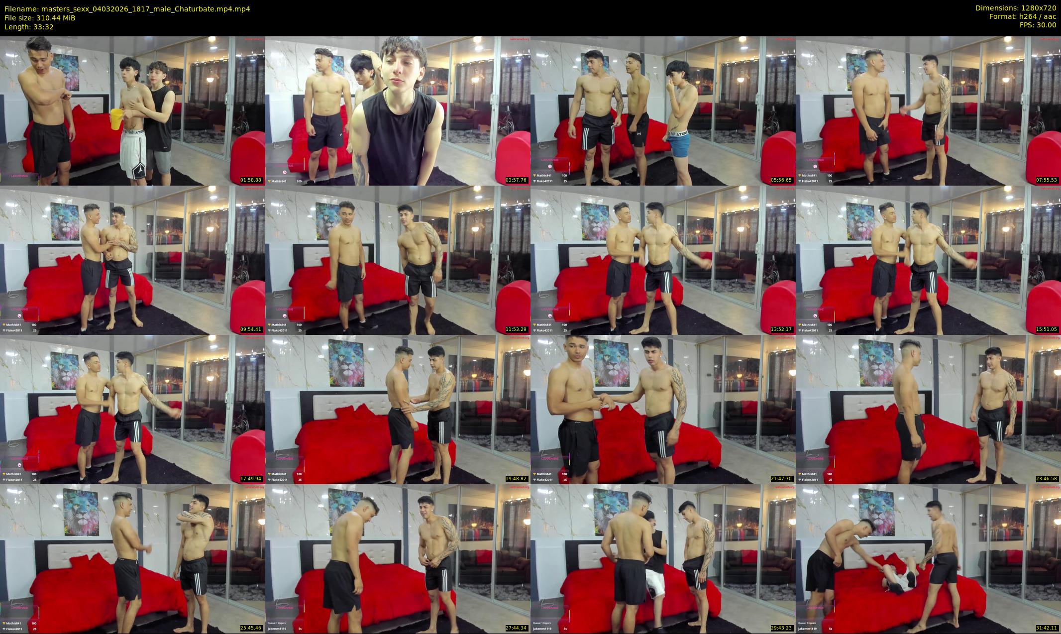 masters_sexx — 34 minute Chaturbate male cam show recording, 720p, Mar 4, 2026