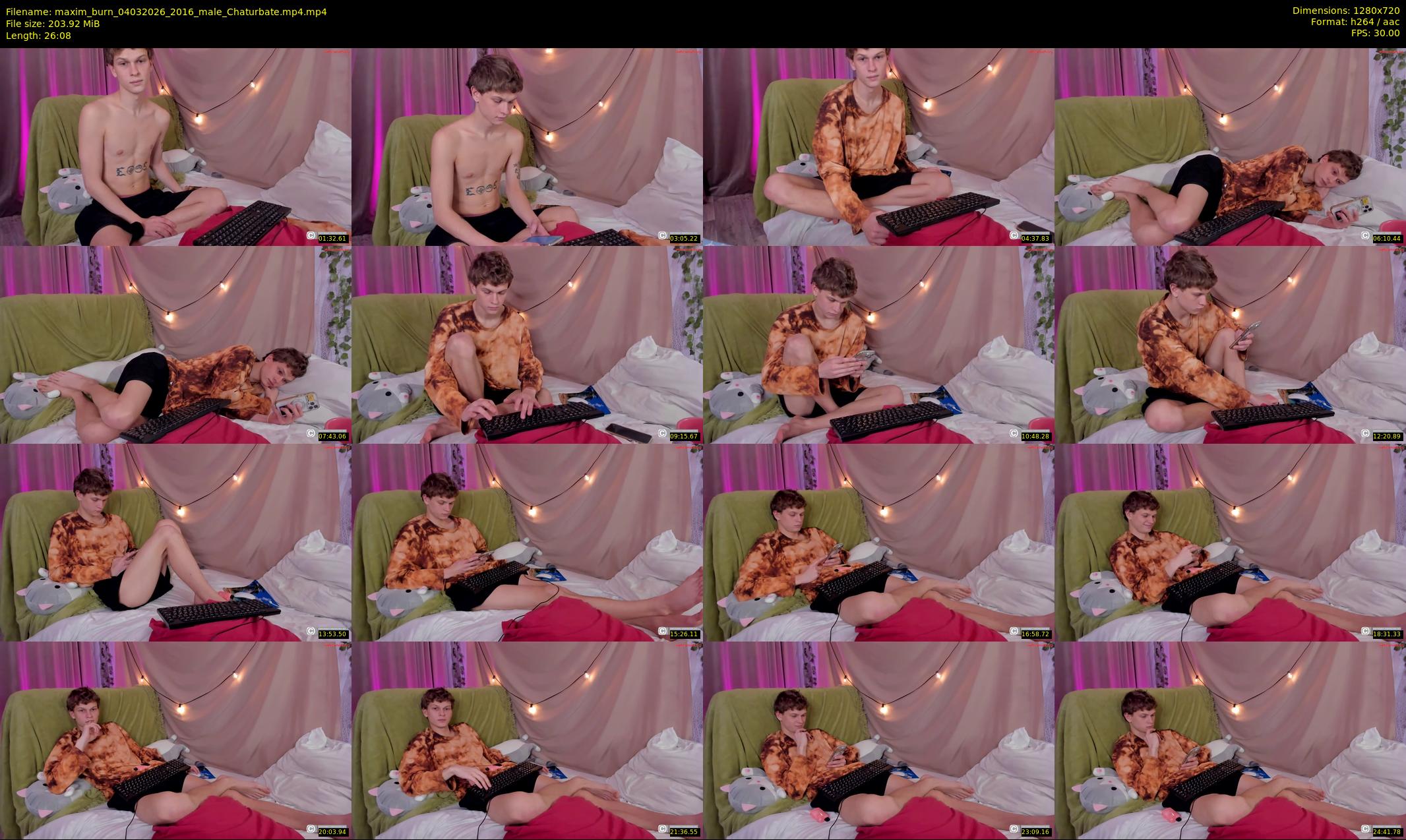 maxim_burn — 27 minute Chaturbate male cam show recording, 720p, Mar 4, 2026