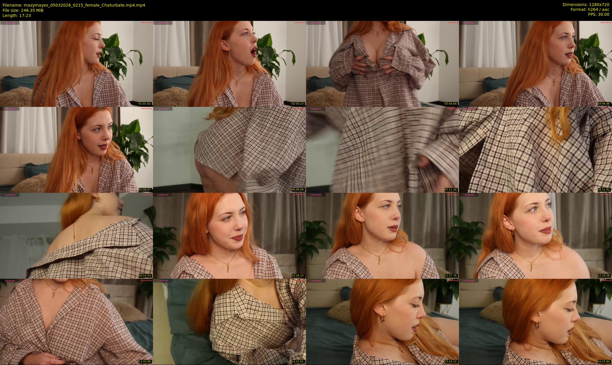 mazymayes — 18 minute Chaturbate female cam show recording, 720p, Mar 5, 2026