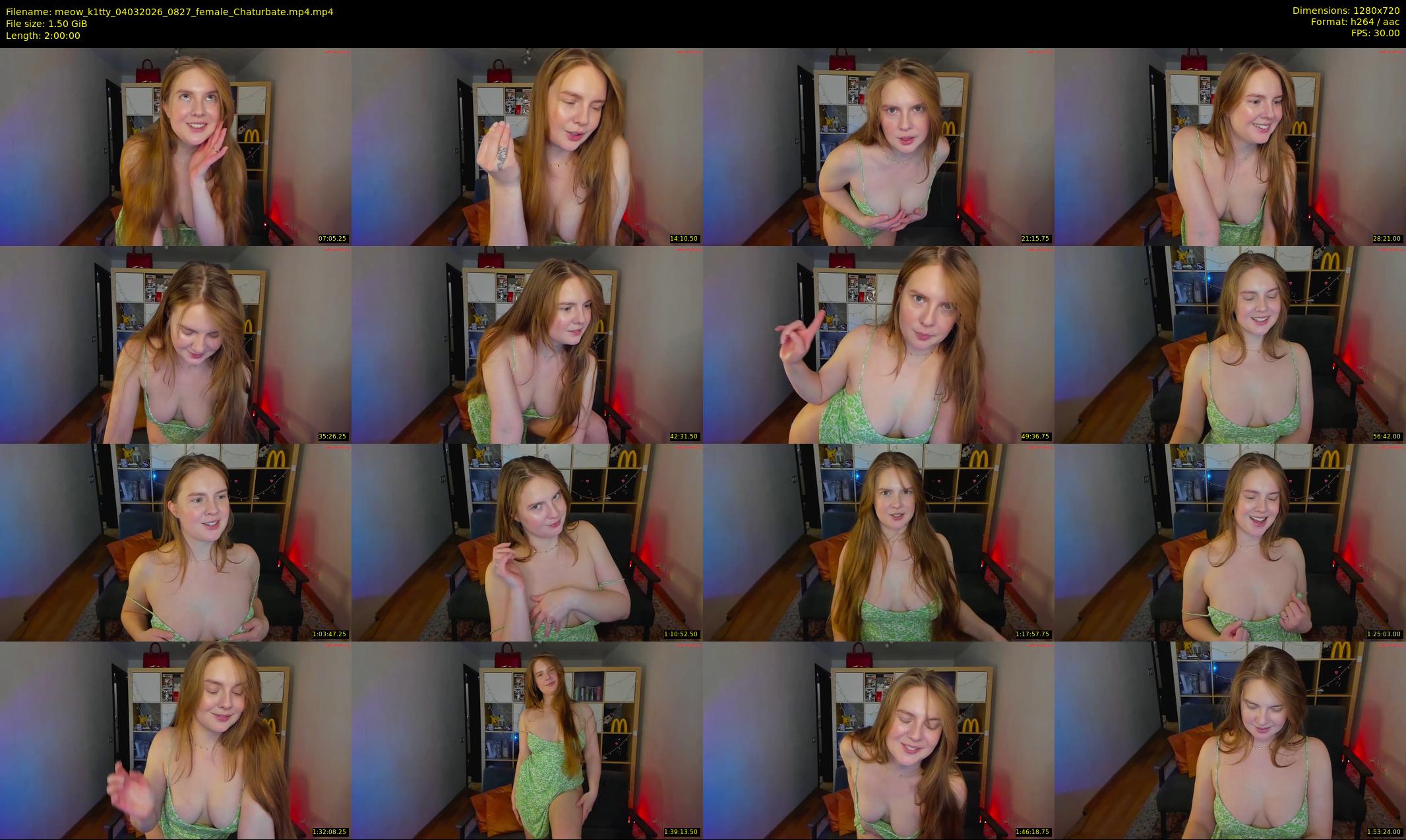 meow_k1tty — 120 minute Chaturbate female cam show recording, 720p, Mar 4, 2026