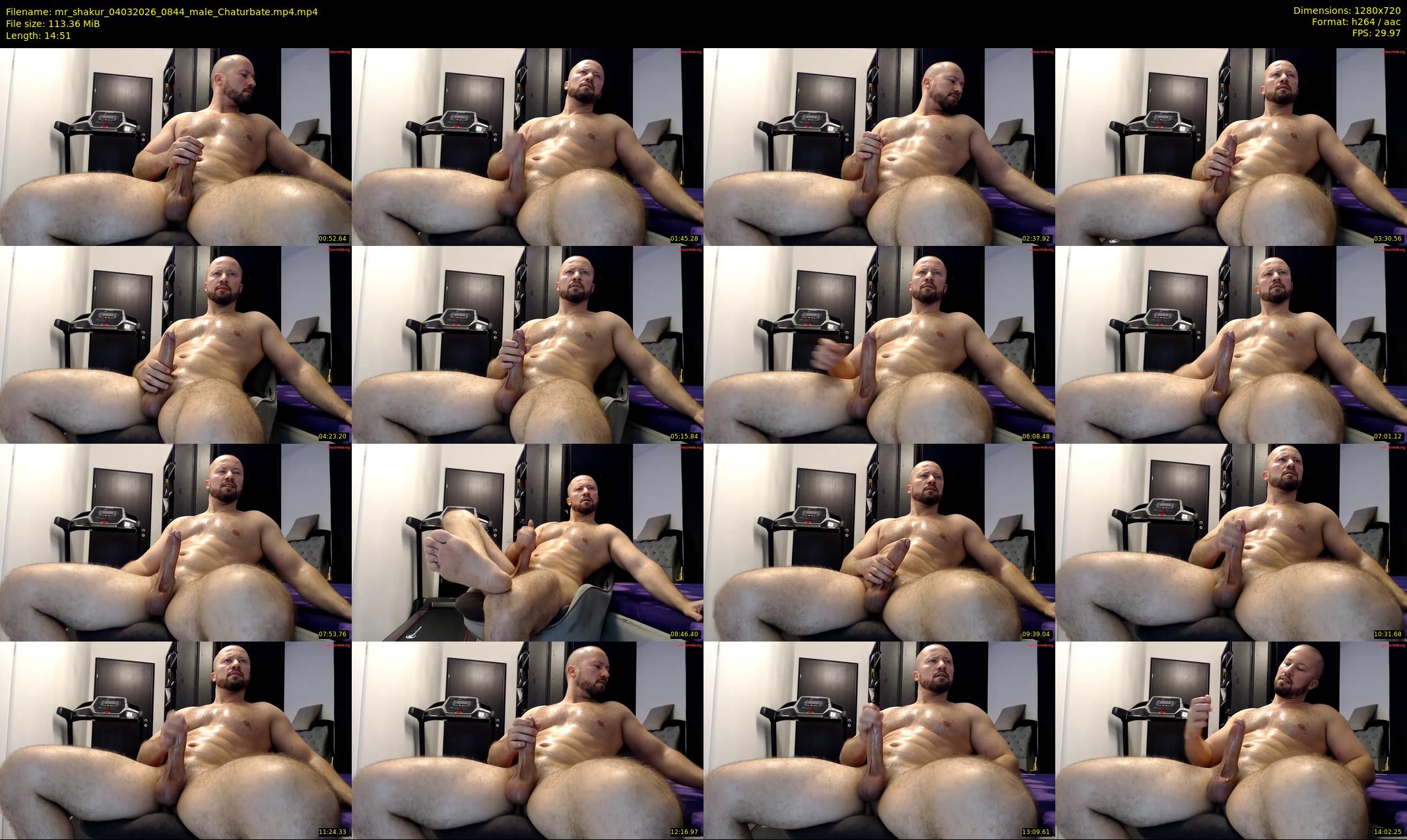 mr_shakur — 15 minute Chaturbate male cam show recording, 720p, Mar 4, 2026