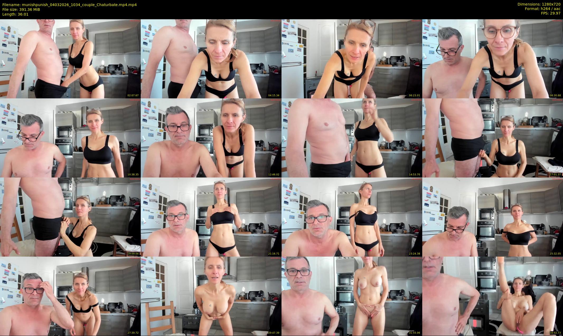 munishpunish — 37 minute Chaturbate couple cam show recording, 720p, Mar 4, 2026
