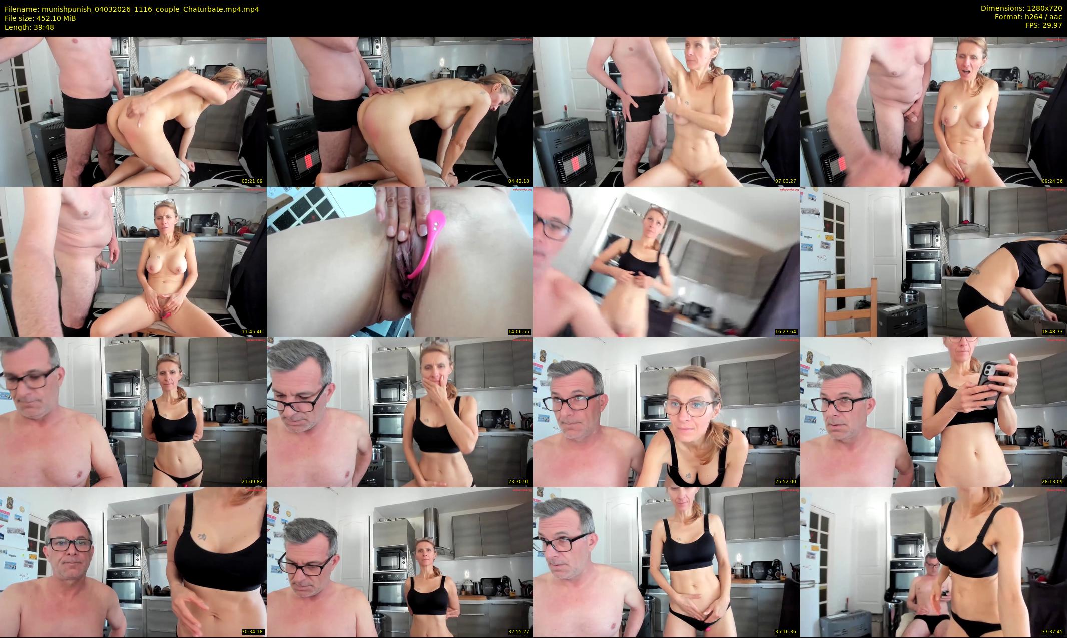 munishpunish — 40 minute Chaturbate couple cam show recording, 720p, Mar 4, 2026