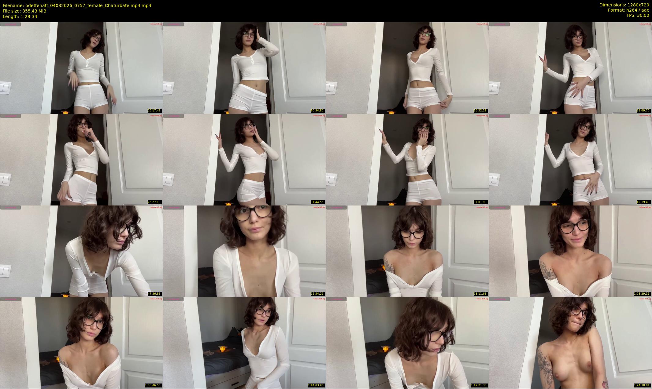 odettehatt — 90 minute Chaturbate female cam show recording, 720p, Mar 4, 2026