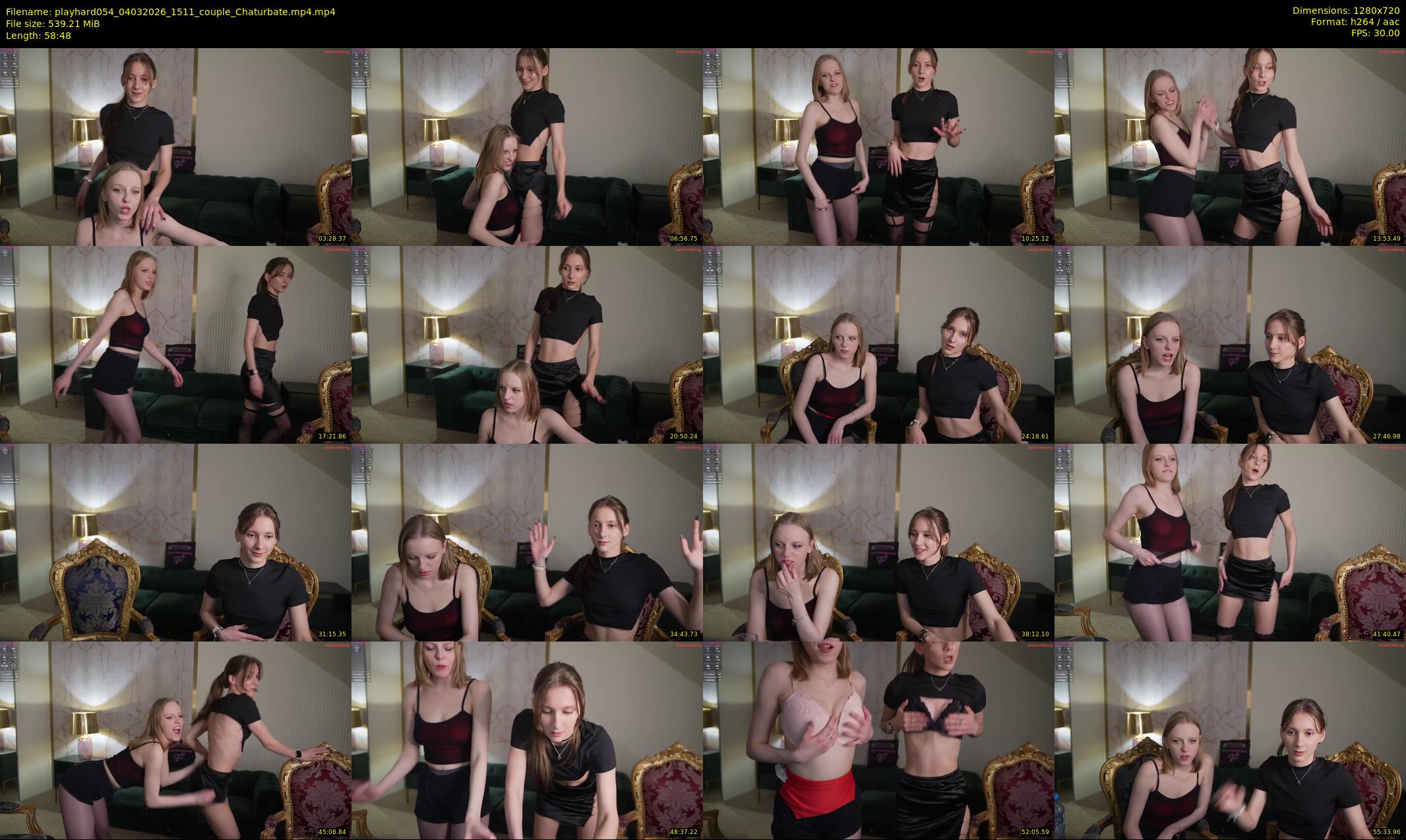 playhard054 — 59 minute Chaturbate couple cam show recording, 720p, Mar 4, 2026
