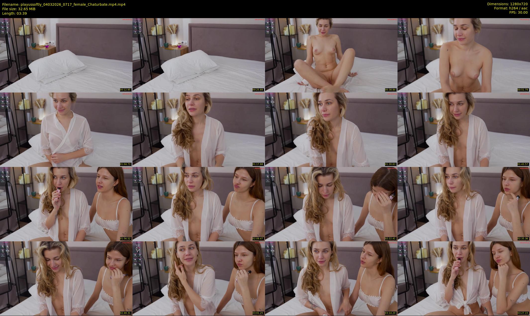 playussoftly — 4 minute Chaturbate female cam show recording, 720p, Mar 4, 2026