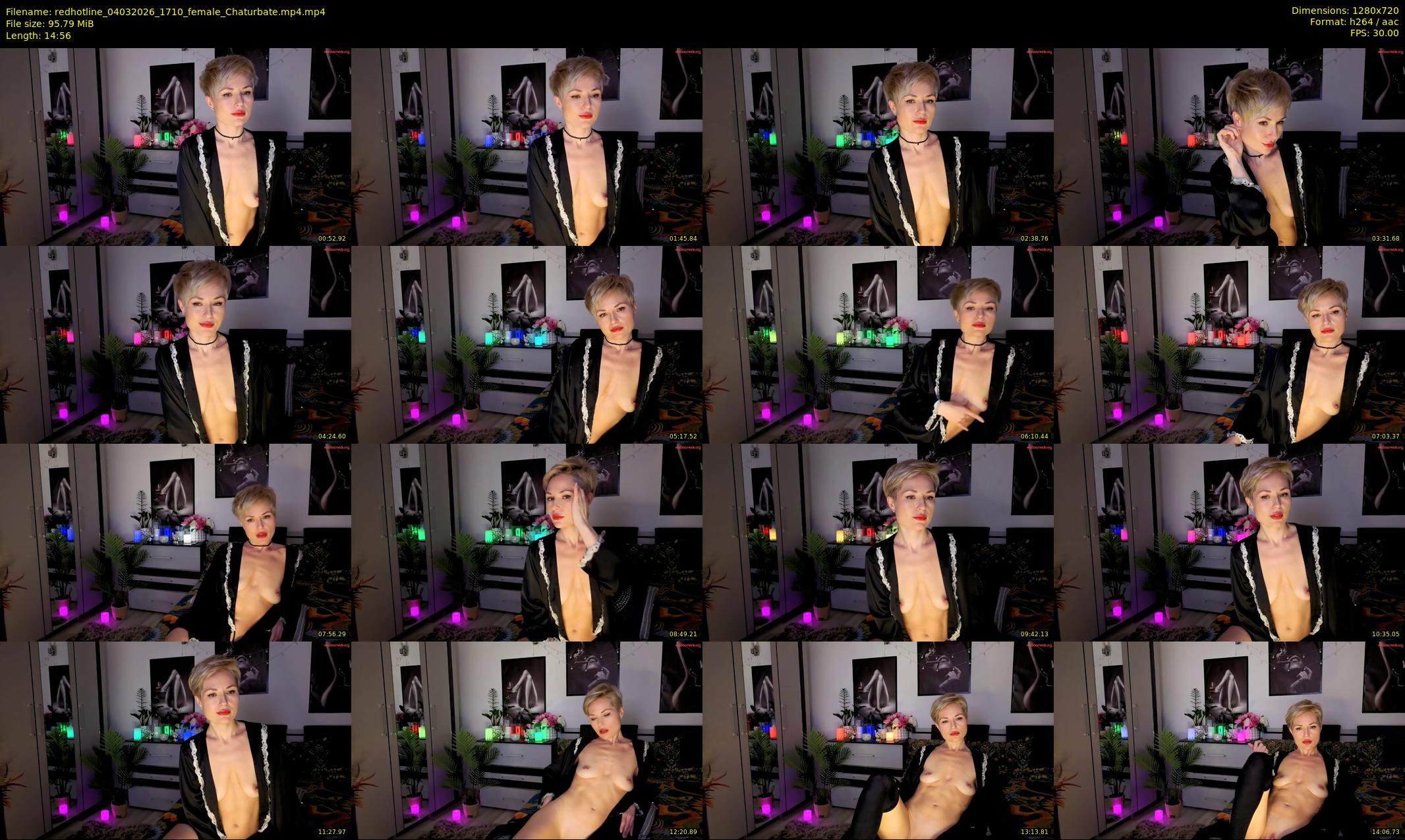 redhotline — 15 minute Chaturbate female cam show recording, 720p, Mar 4, 2026