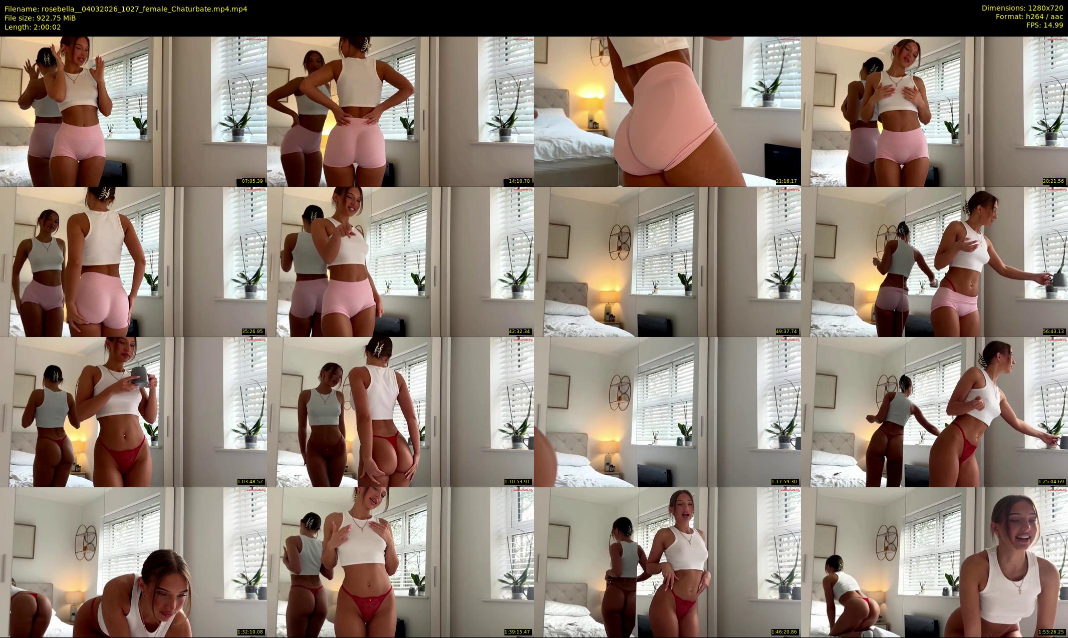 rosebella_ — 121 minute Chaturbate female cam show recording, 720p, Mar 4, 2026
