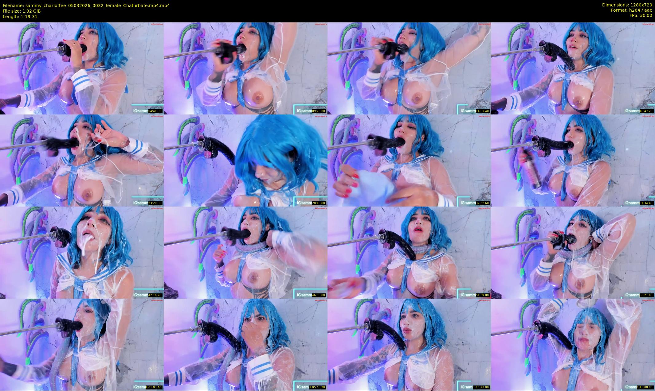 sammy_charlottee — 80 minute Chaturbate female cam show recording, 720p, Mar 5, 2026
