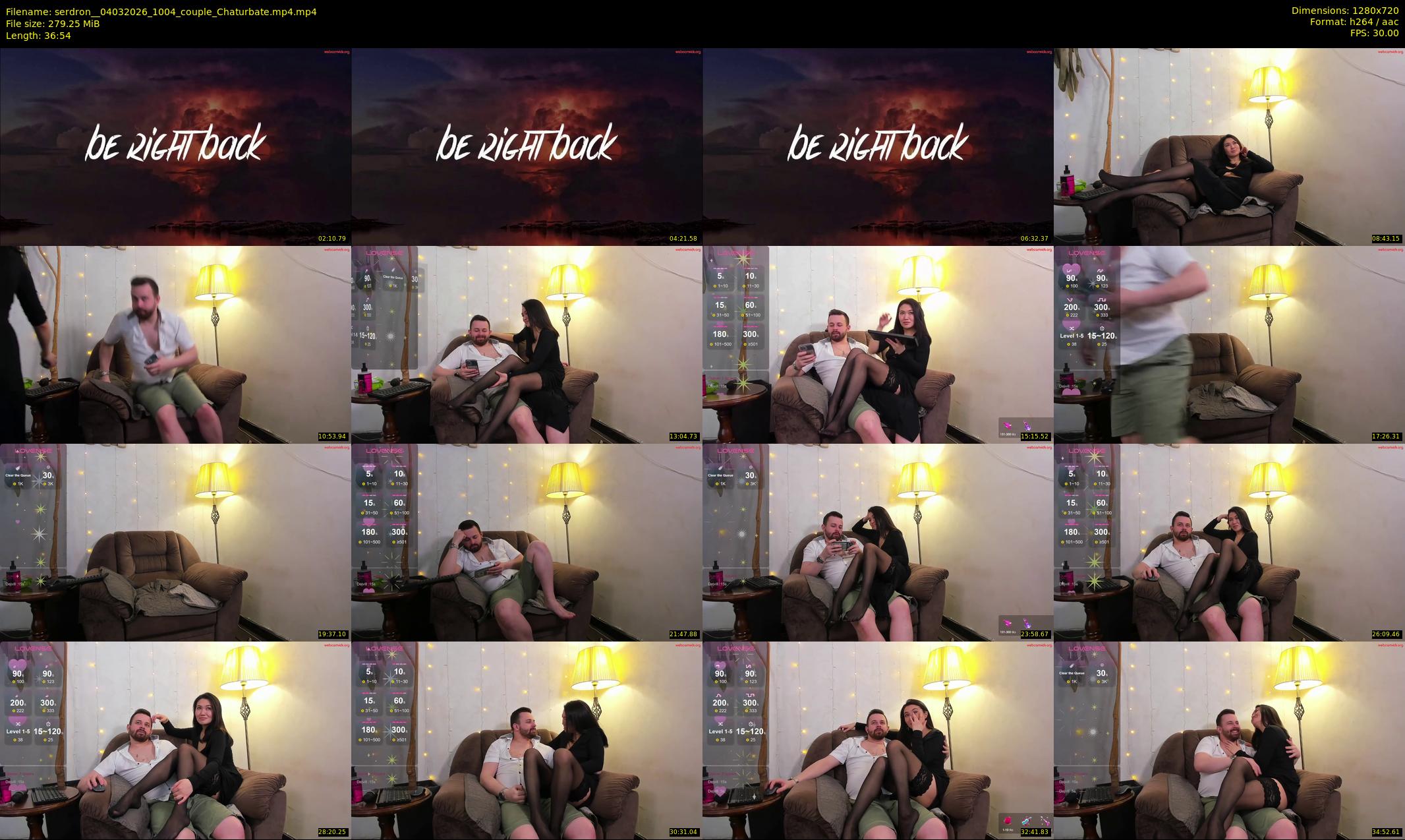 serdron_ — 37 minute Chaturbate couple cam show recording, 720p, Mar 4, 2026
