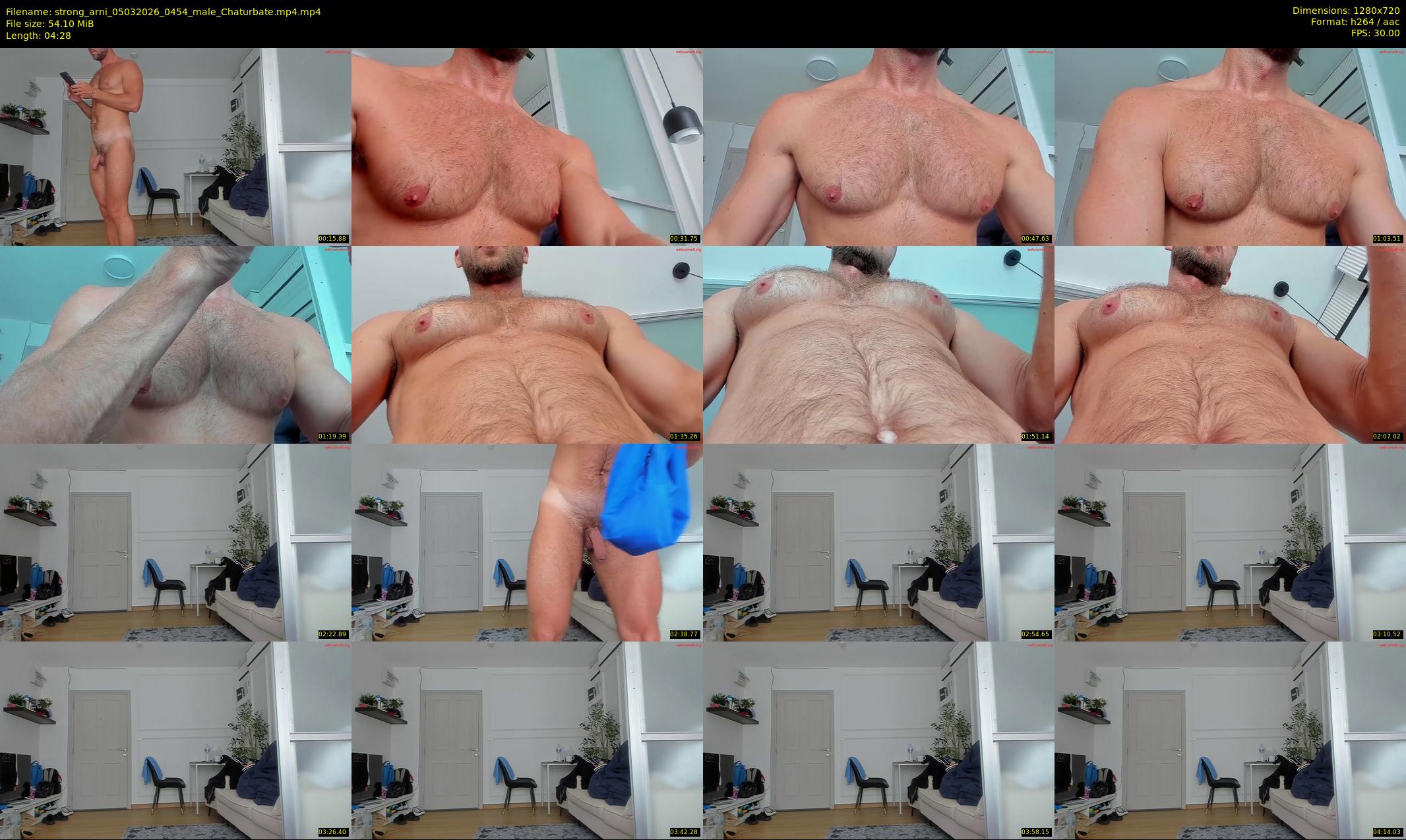 strong_arni — 5 minute Chaturbate male cam show recording, 720p, Mar 5, 2026