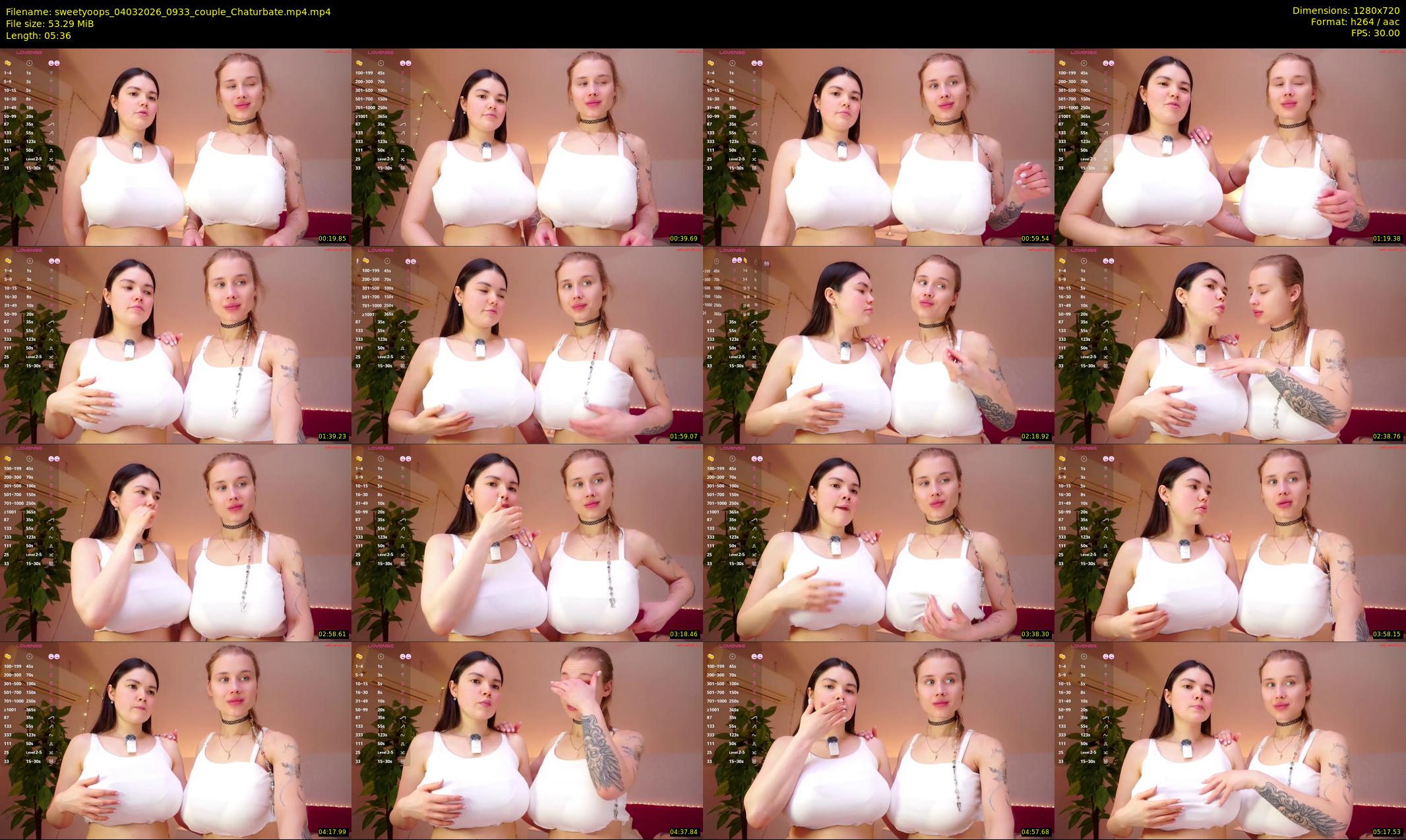 sweetyoops — 6 minute Chaturbate female cam show recording, 720p, Mar 4, 2026