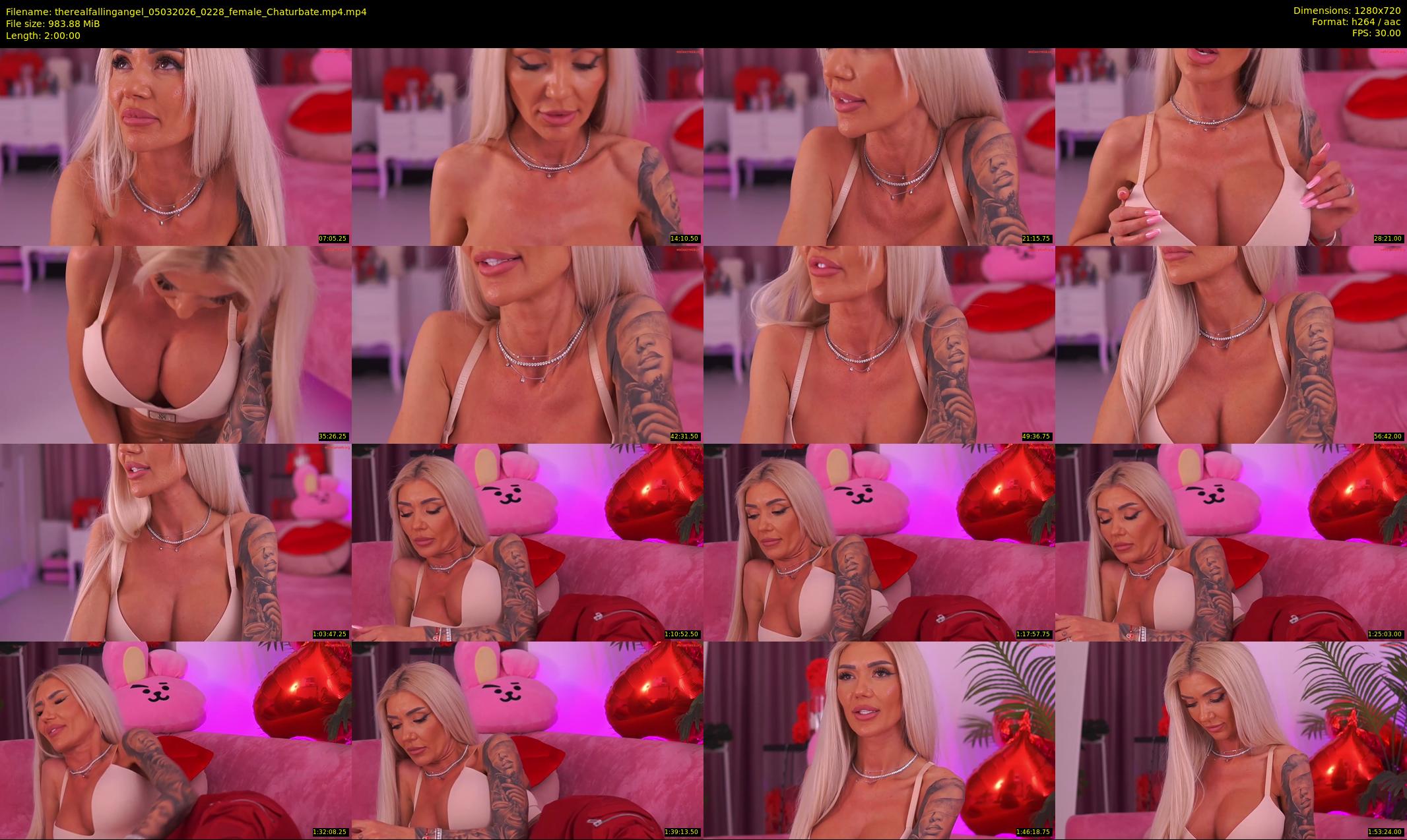 therealfallingangel — 120 minute Chaturbate female cam show recording, 720p, Mar 5, 2026