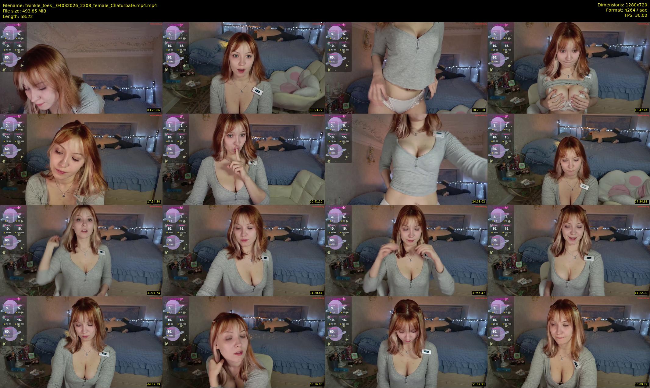 twinkle_toes_ — 59 minute Chaturbate female cam show recording, 720p, Mar 4, 2026