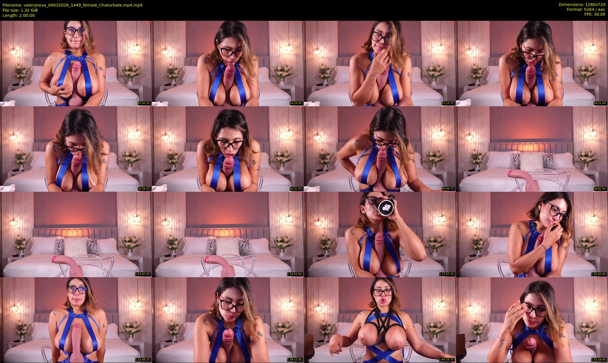 valerynova — 120 minute Chaturbate female cam show recording, 720p, Mar 4, 2026