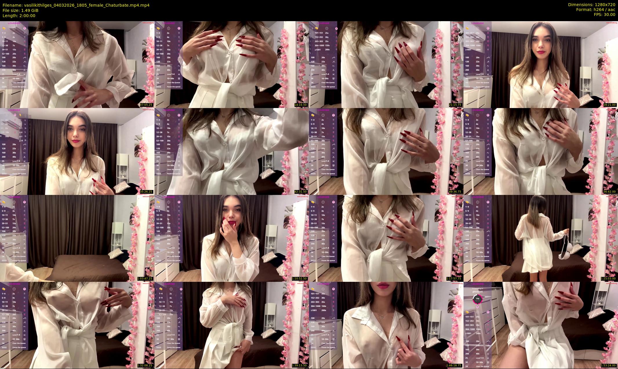 vasilikithilges — 120 minute Chaturbate female cam show recording, 720p, Mar 4, 2026