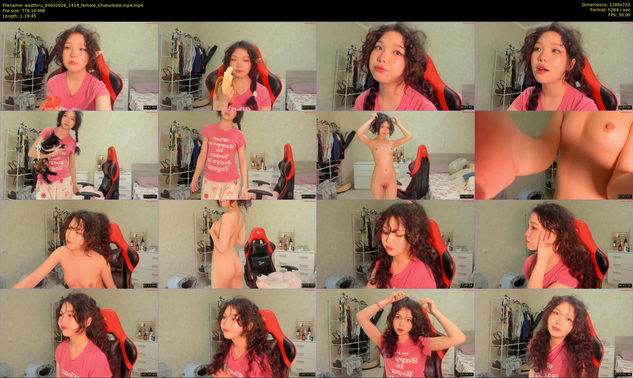 wastforu — 80 minute Chaturbate female cam show recording, 720p, Mar 4, 2026