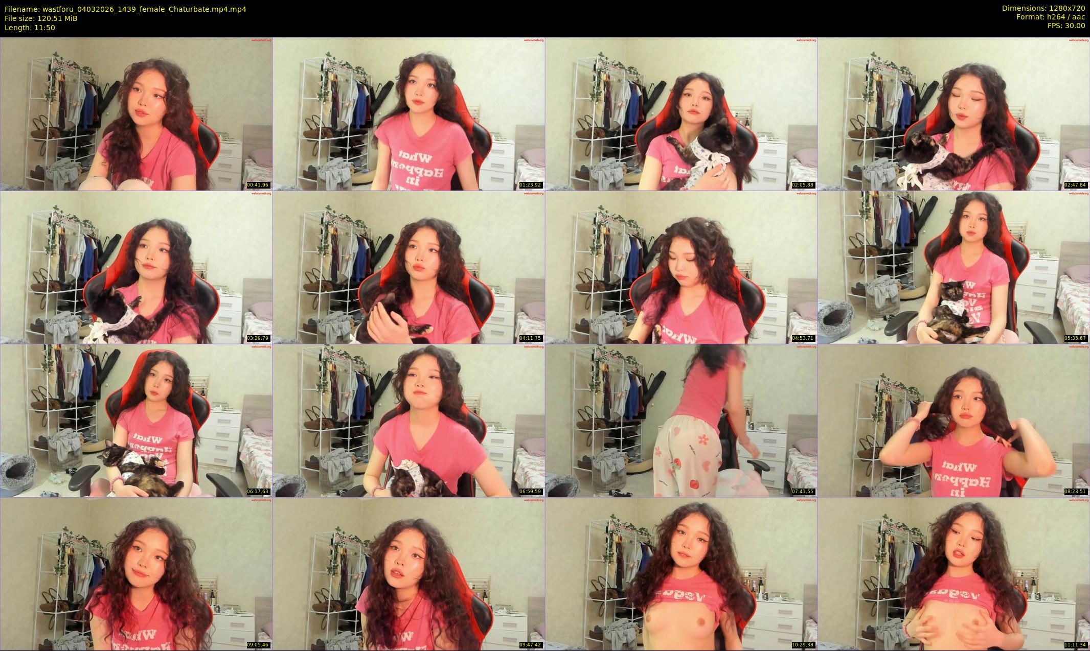 wastforu — 12 minute Chaturbate female cam show recording, 720p, Mar 4, 2026