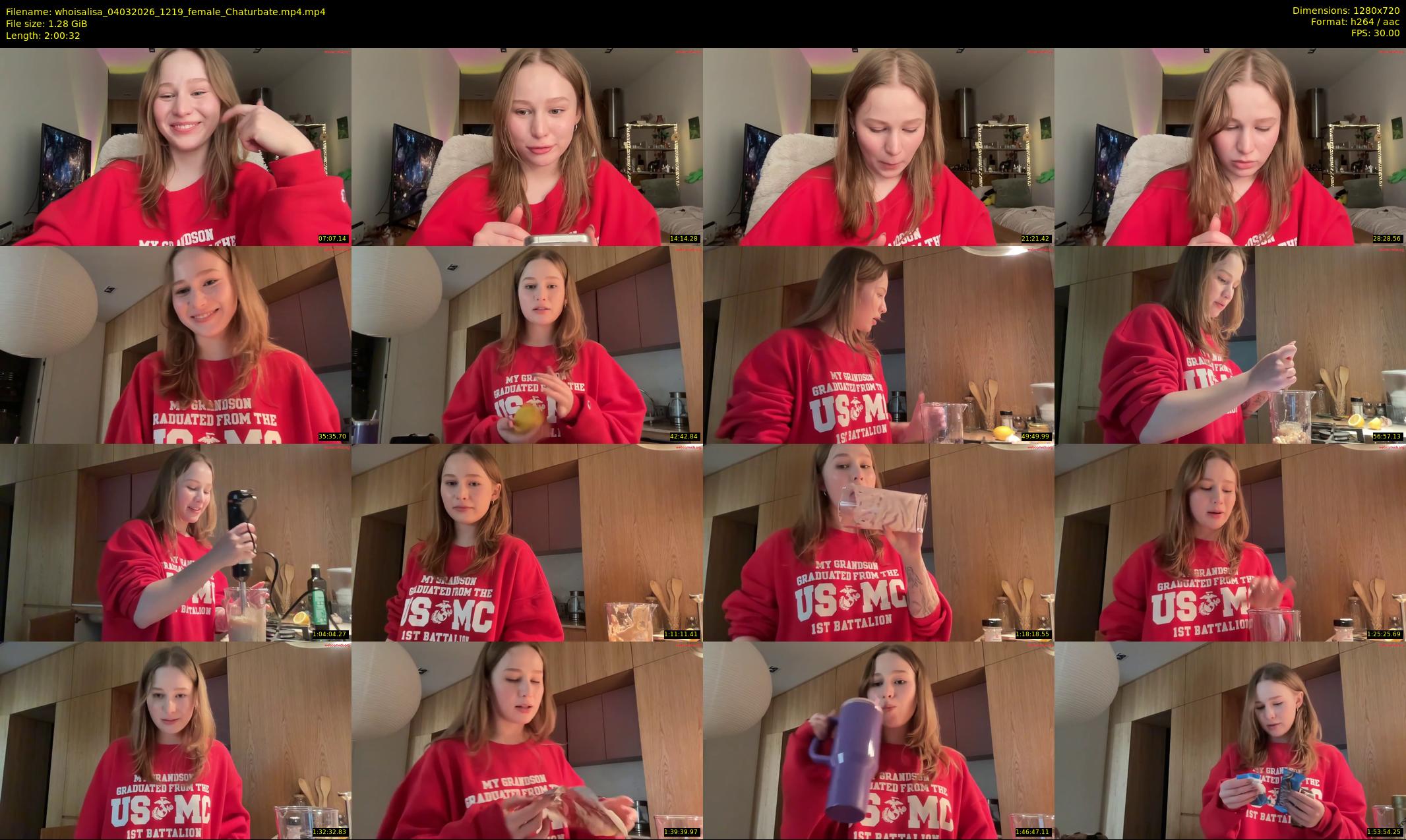 whoisalisa — 121 minute Chaturbate female cam show recording, 720p, Mar 4, 2026