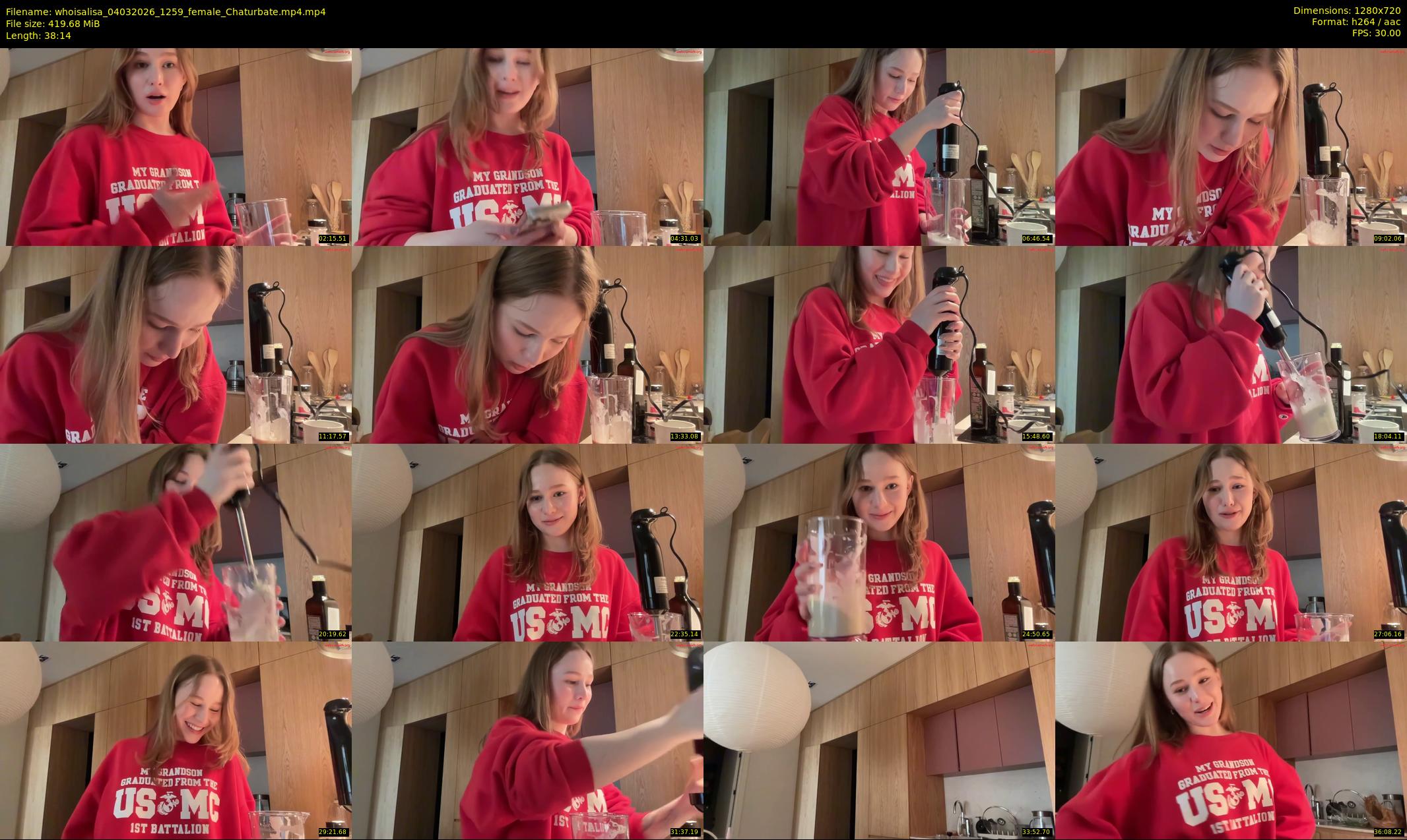whoisalisa — 39 minute Chaturbate female cam show recording, 720p, Mar 4, 2026