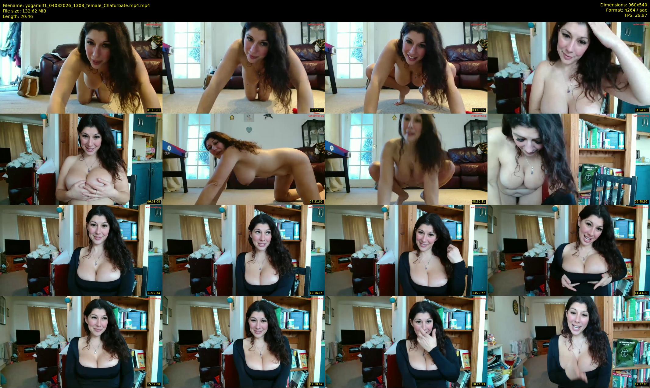 yogamilf1 — 21 minute Chaturbate female cam show recording, 480p, Mar 4, 2026