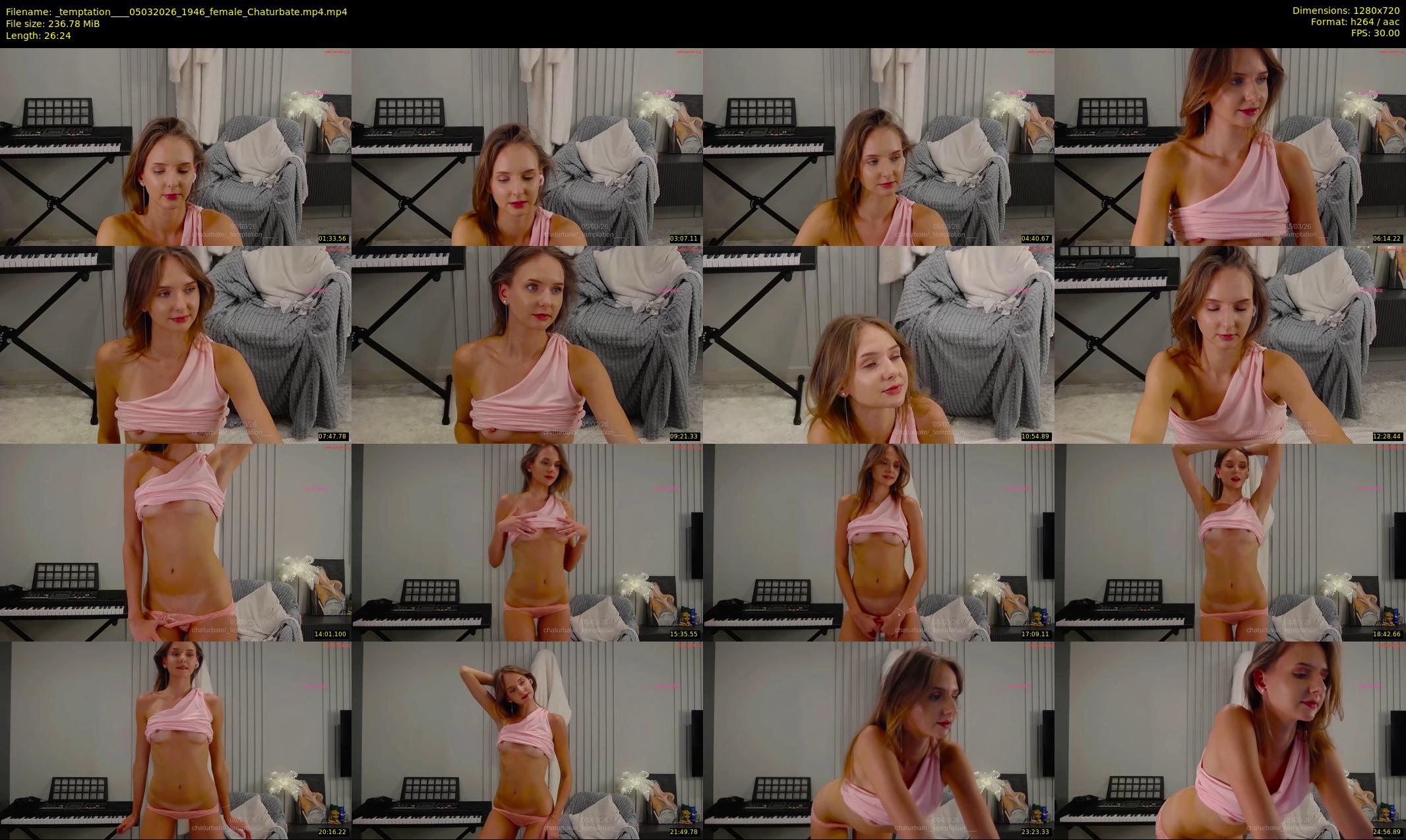 _temptation___ — 27 minute Chaturbate female cam show recording, 720p, Mar 5, 2026