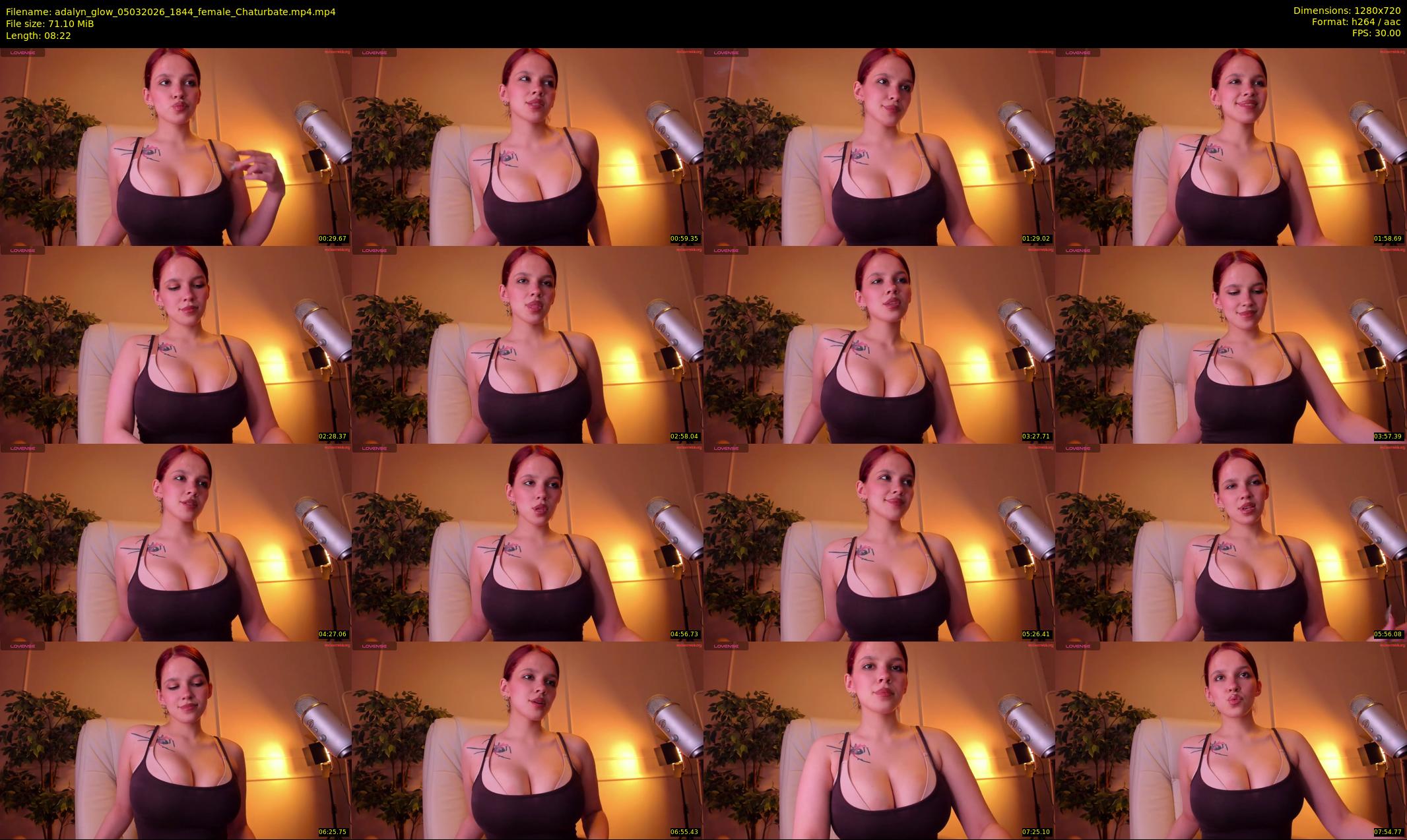 adalyn_glow — 9 minute Chaturbate female cam show recording, 720p, Mar 5, 2026