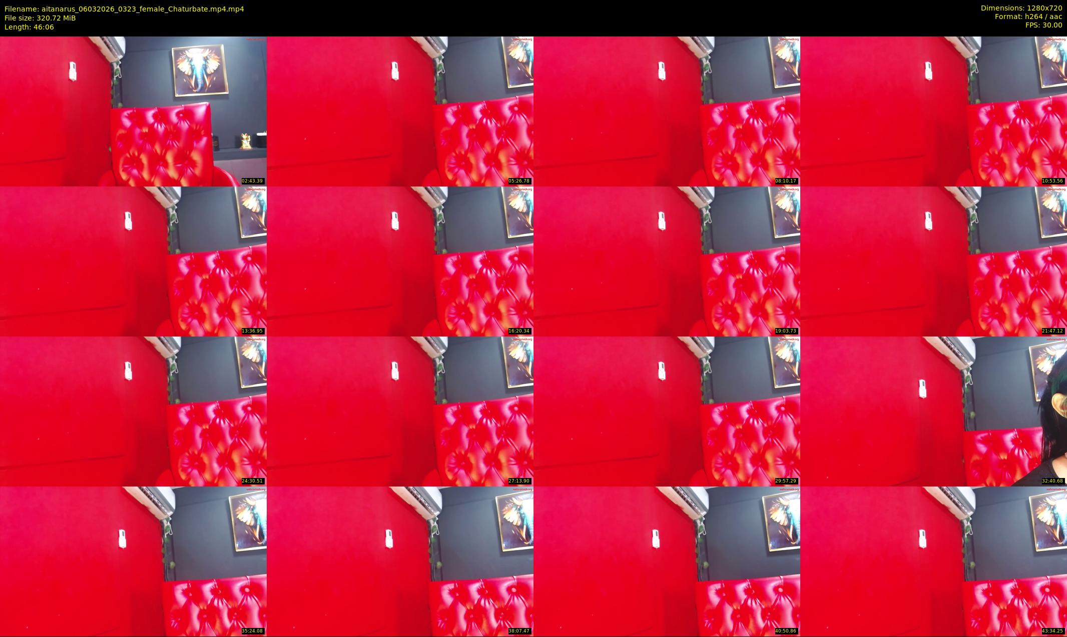 aitanarus — 47 minute Chaturbate female cam show recording, 720p, Mar 6, 2026