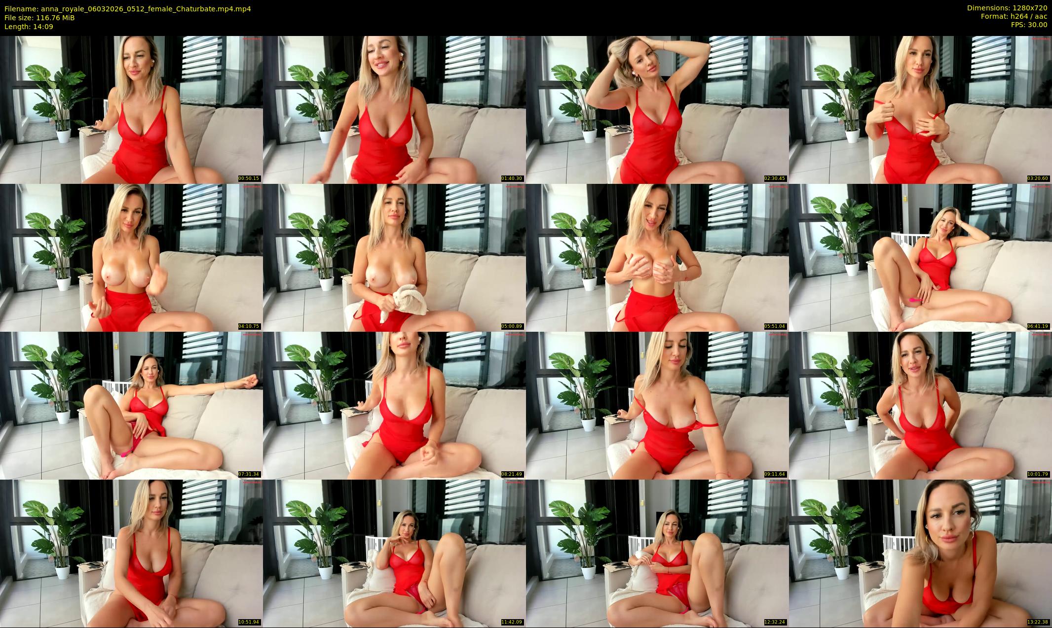 anna_royale — 15 minute Chaturbate female cam show recording, 720p, Mar 6, 2026
