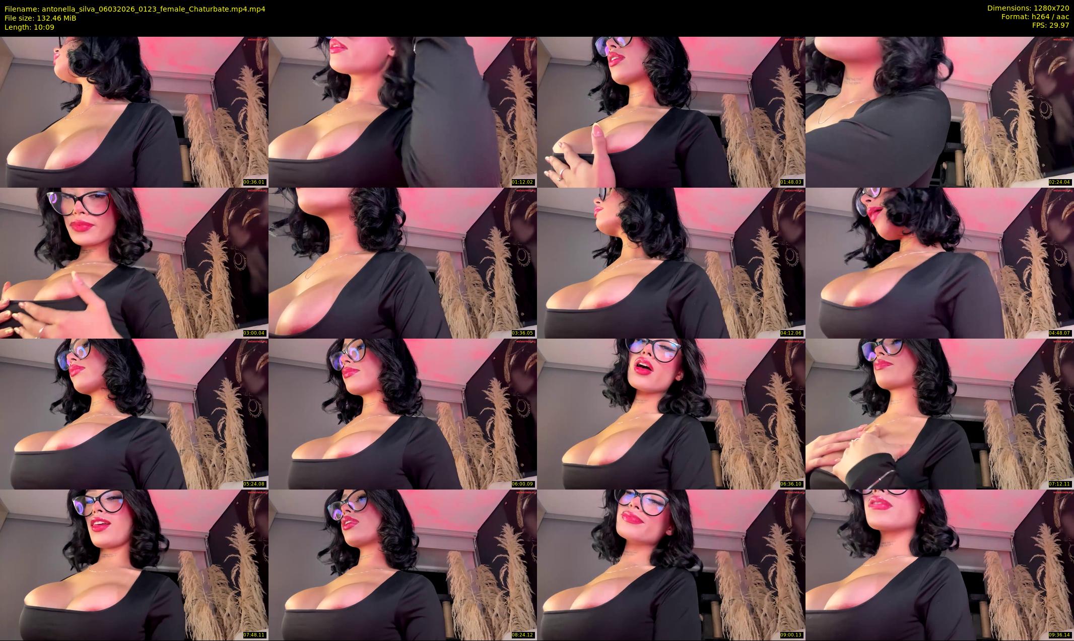 antonella_silva — 11 minute Chaturbate female cam show recording, 720p, Mar 6, 2026