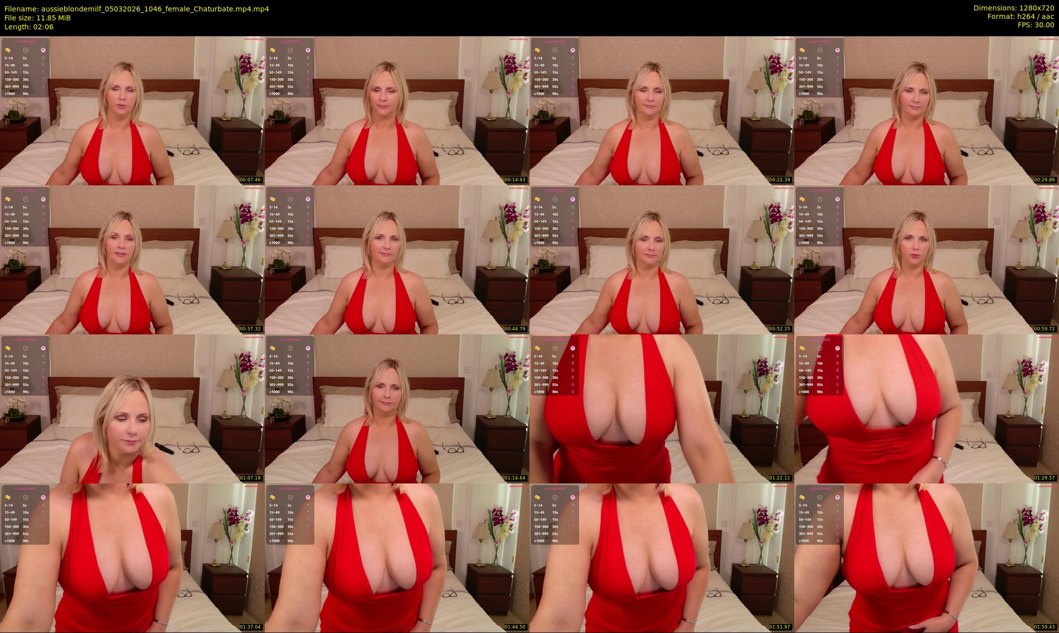 aussieblondemilf — 3 minute Chaturbate female cam show recording, 720p, Mar 5, 2026