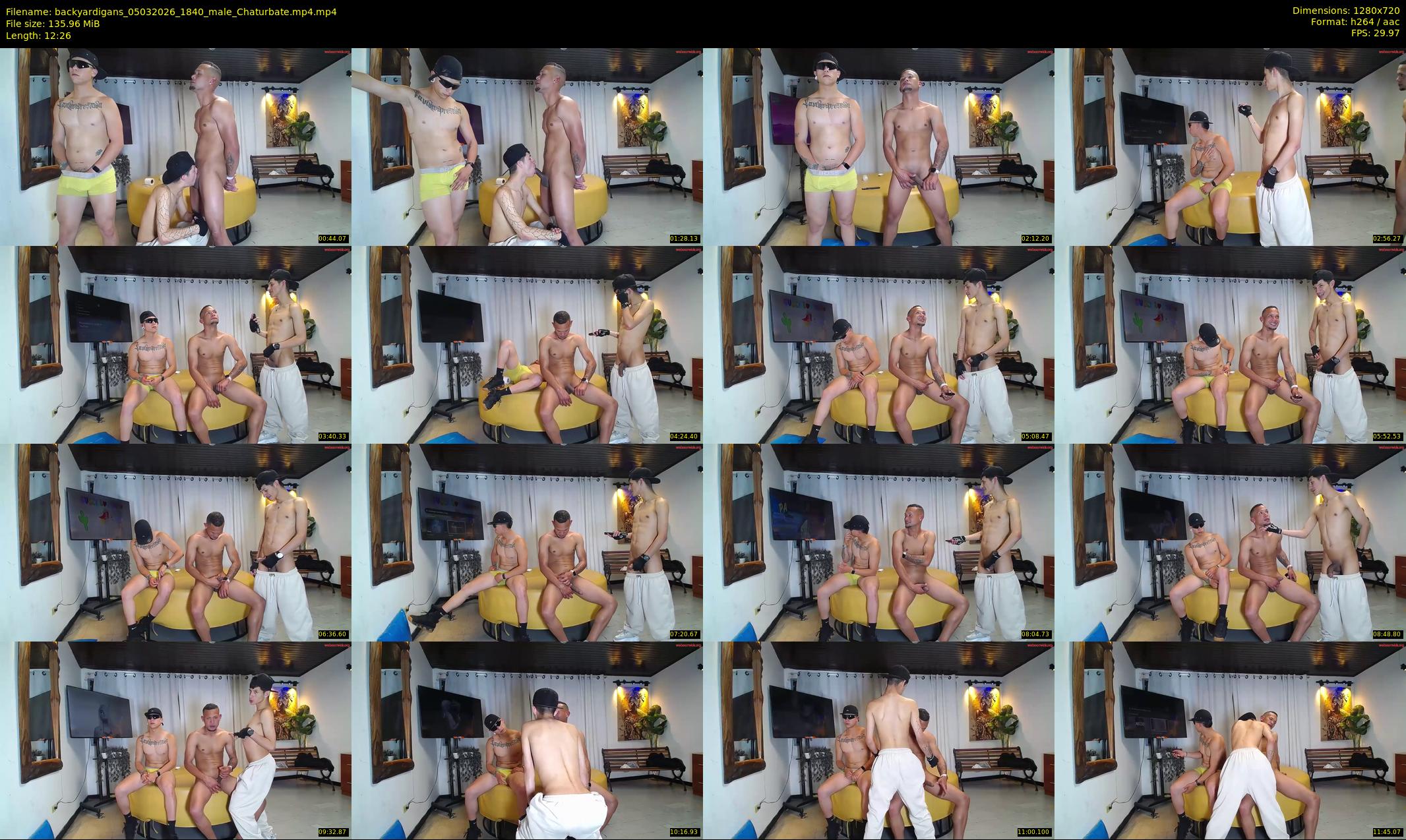 backyardigans — 13 minute Chaturbate male cam show recording, 720p, Mar 5, 2026