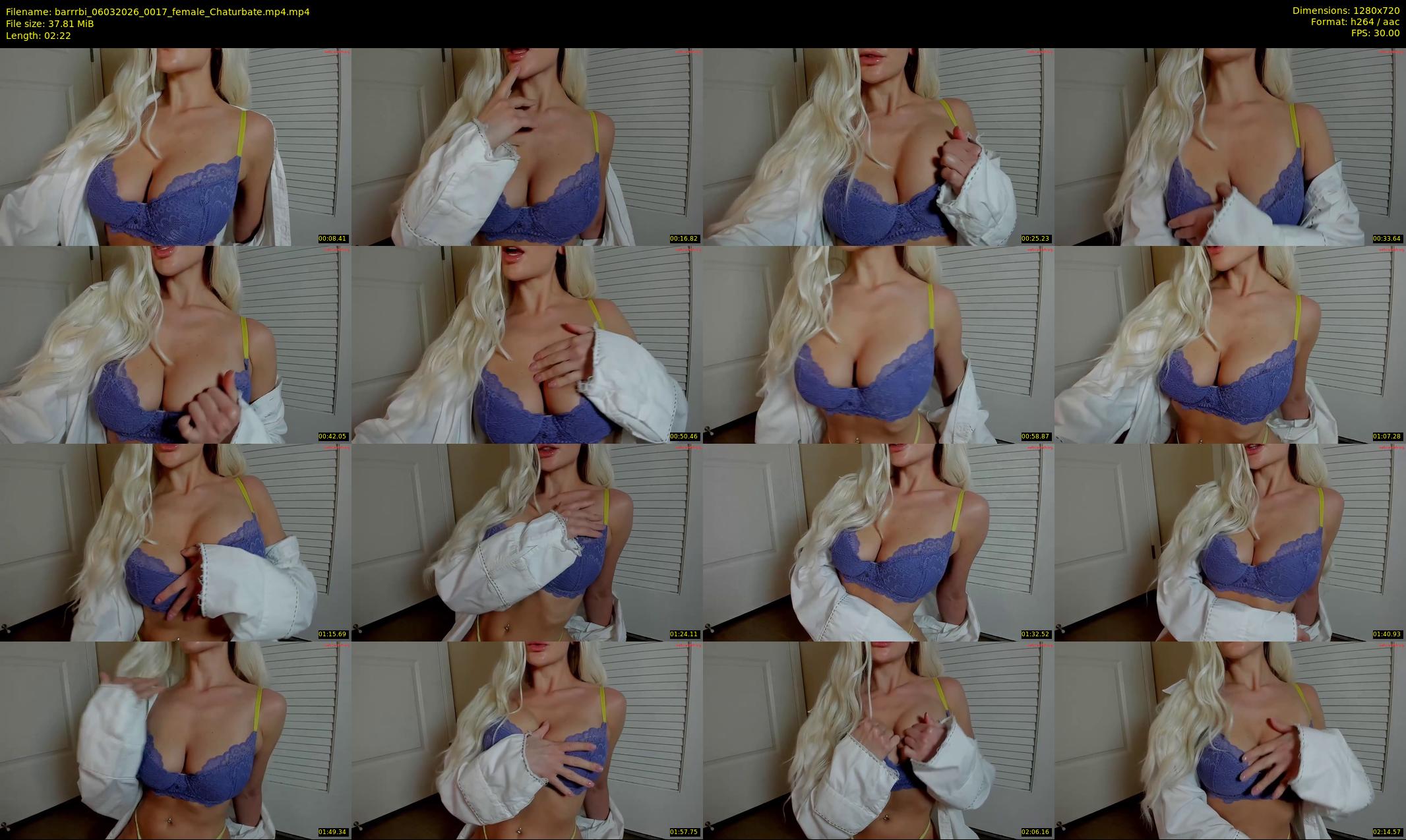 barrrbi — 3 minute Chaturbate female cam show recording, 720p, Mar 6, 2026