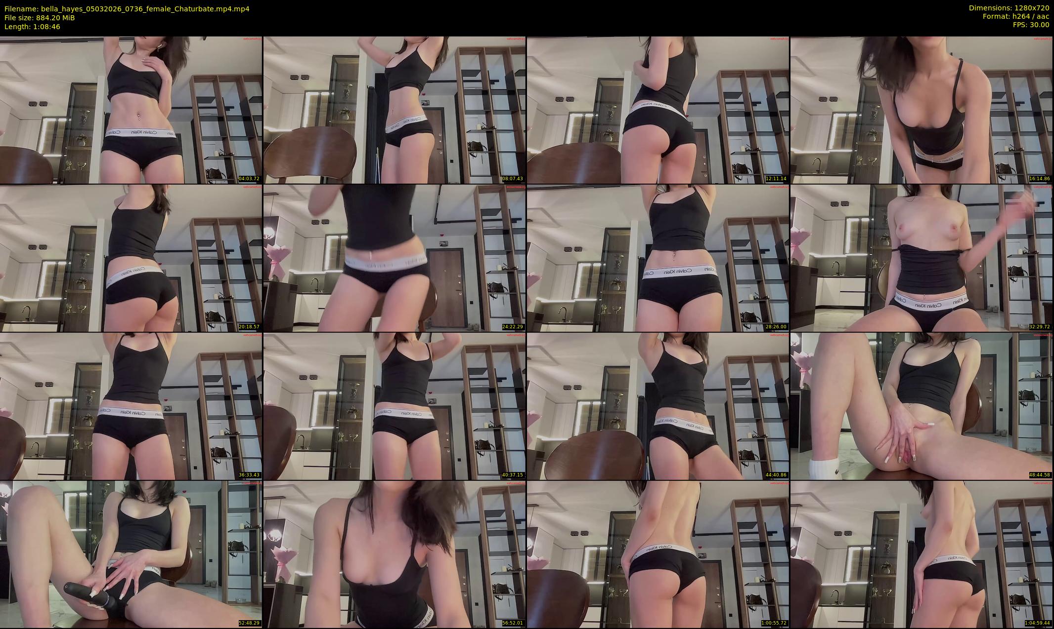 bella_hayes — 69 minute Chaturbate female cam show recording, 720p, Mar 5, 2026
