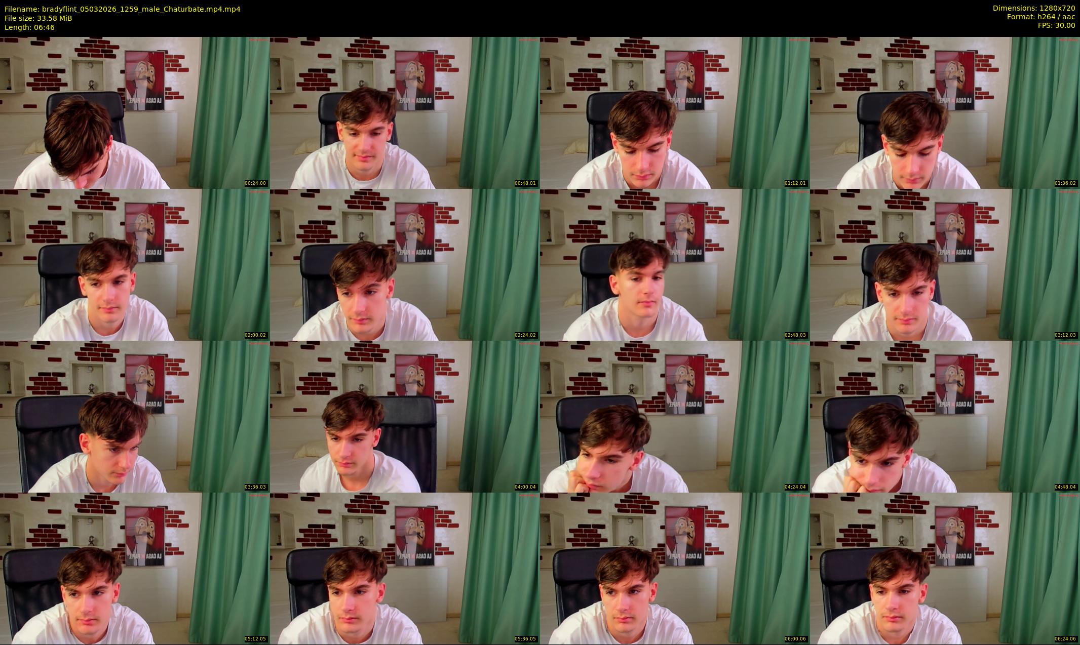 bradyflint — 7 minute Chaturbate male cam show recording, 720p, Mar 5, 2026