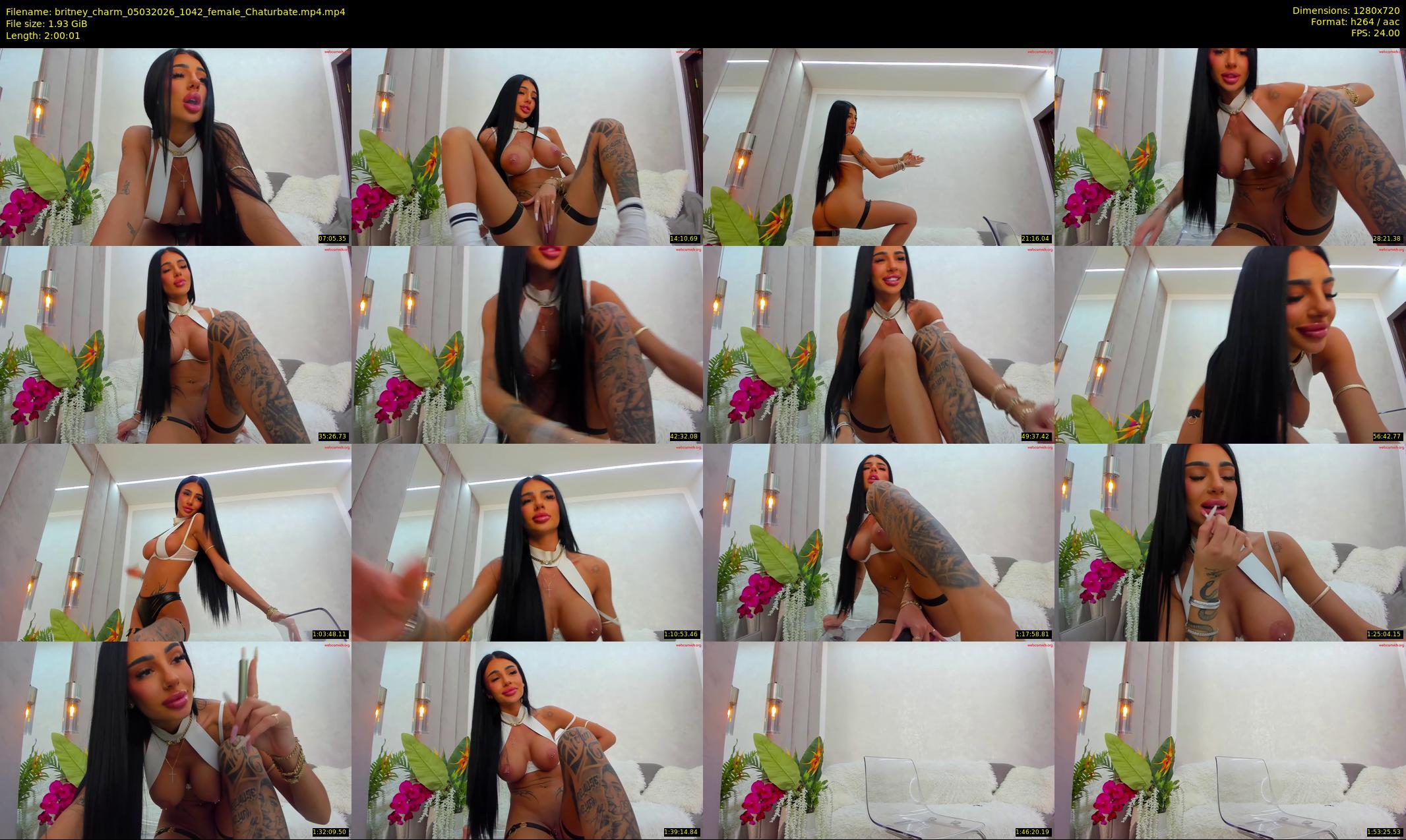britney_charm — 121 minute Chaturbate female cam show recording, 720p, Mar 5, 2026