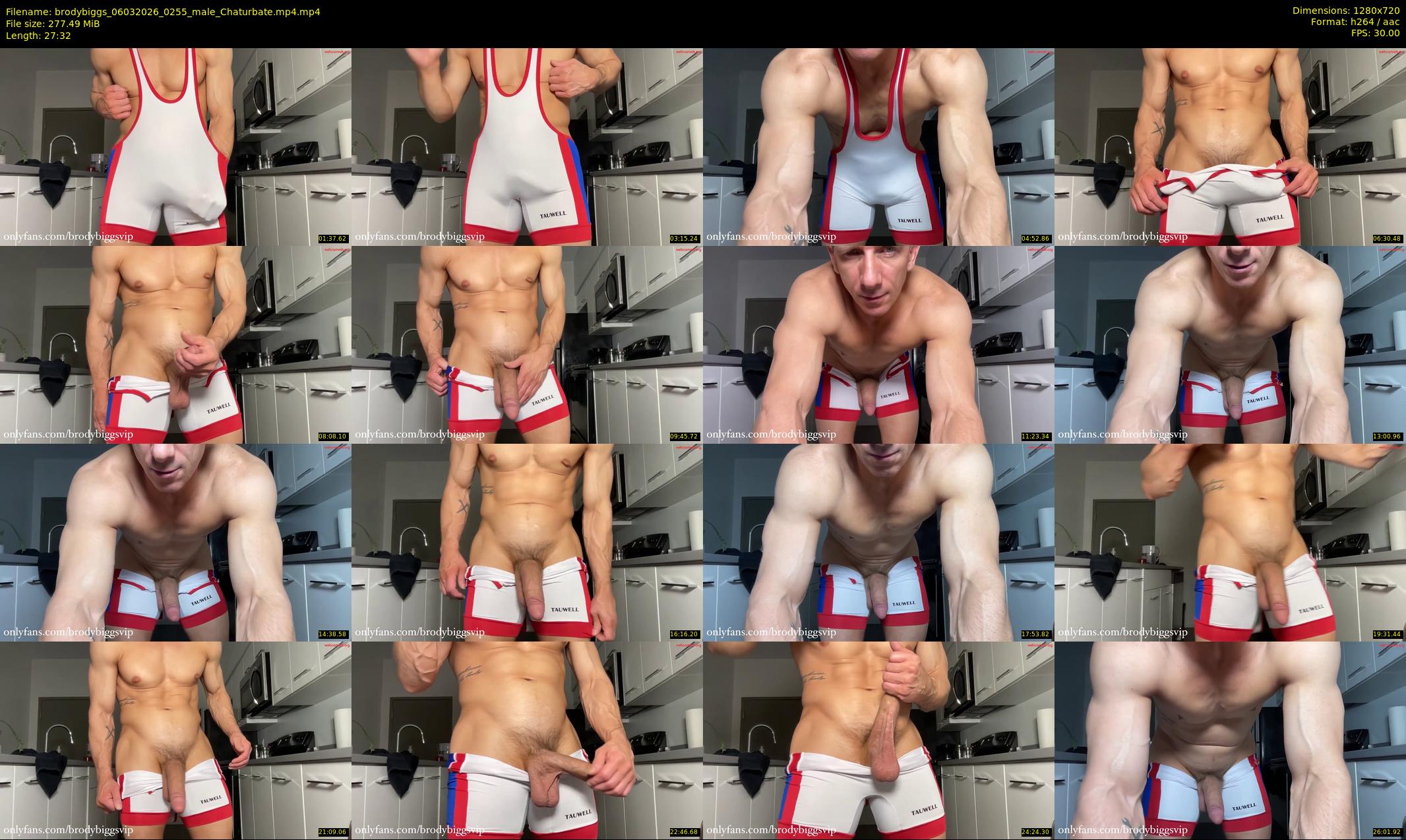 brodybiggs — 28 minute Chaturbate male cam show recording, 720p, Mar 6, 2026
