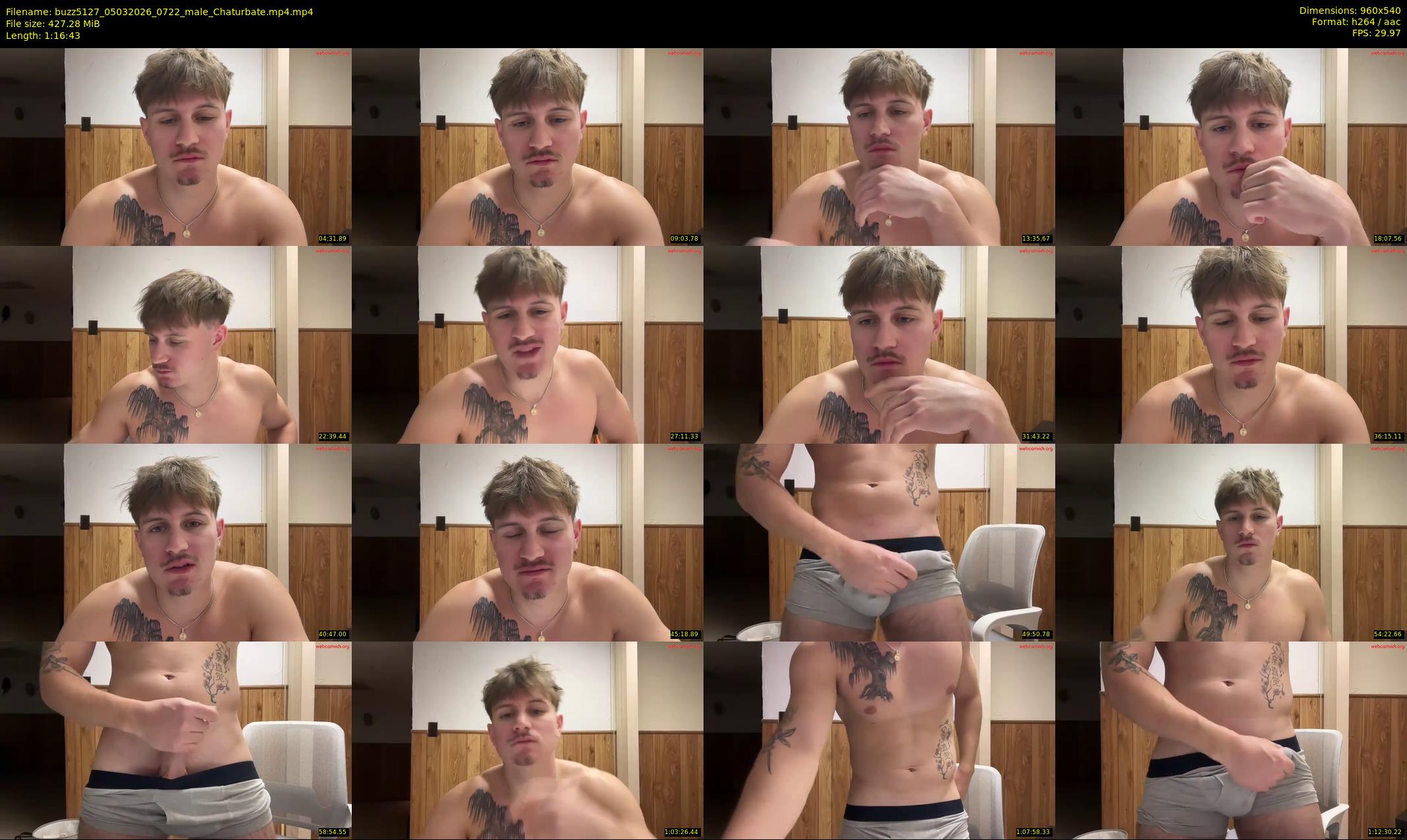 buzz5127 — 77 minute Chaturbate male cam show recording, 480p, Mar 5, 2026