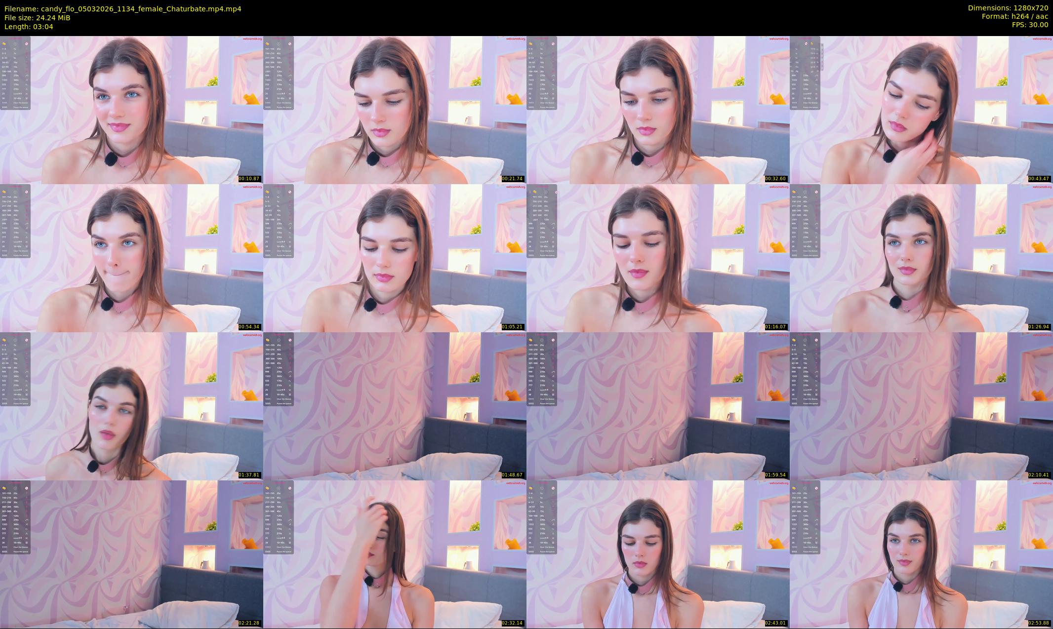 candy_flo — 4 minute Chaturbate female cam show recording, 720p, Mar 5, 2026